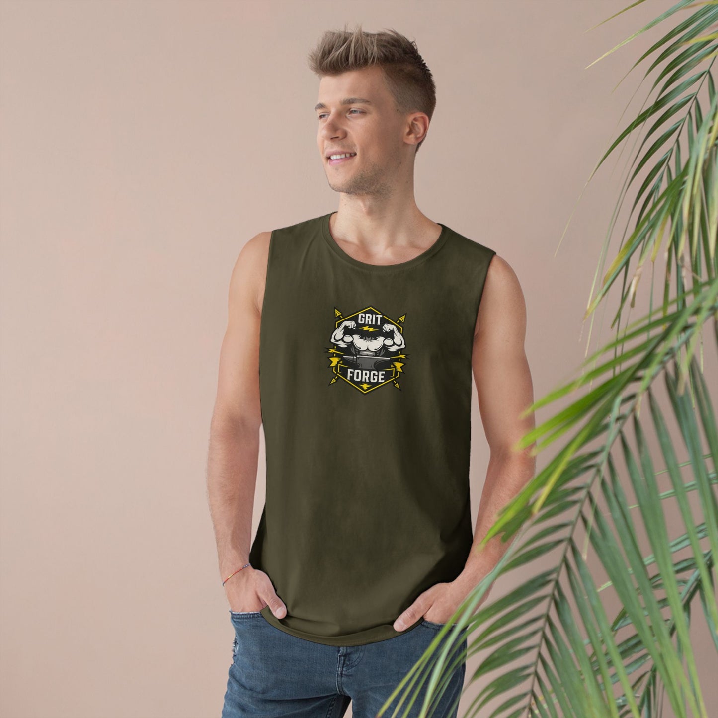 Grit Forge Athletics - "Forge Your Form" Weightlifting Tank Top