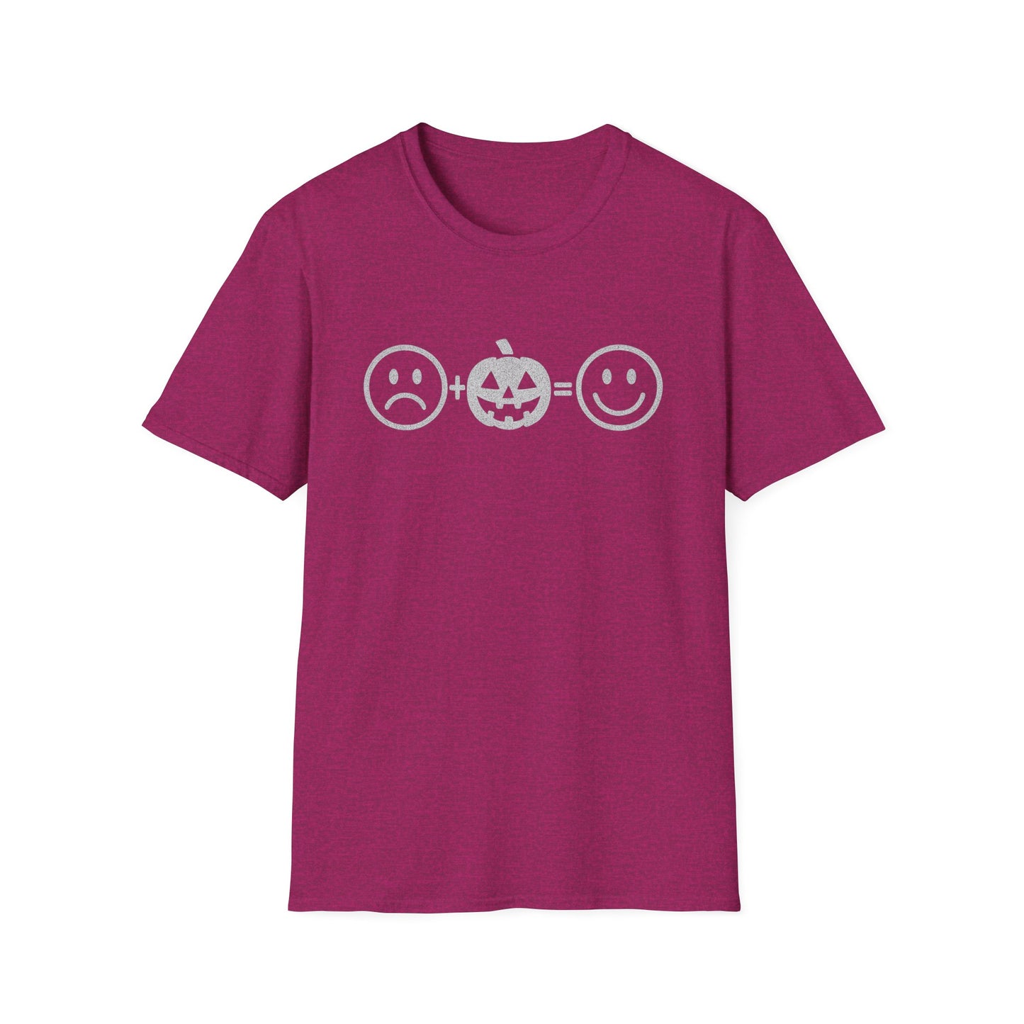 Halloween Makes Me Happy Casual Tee-Shirt