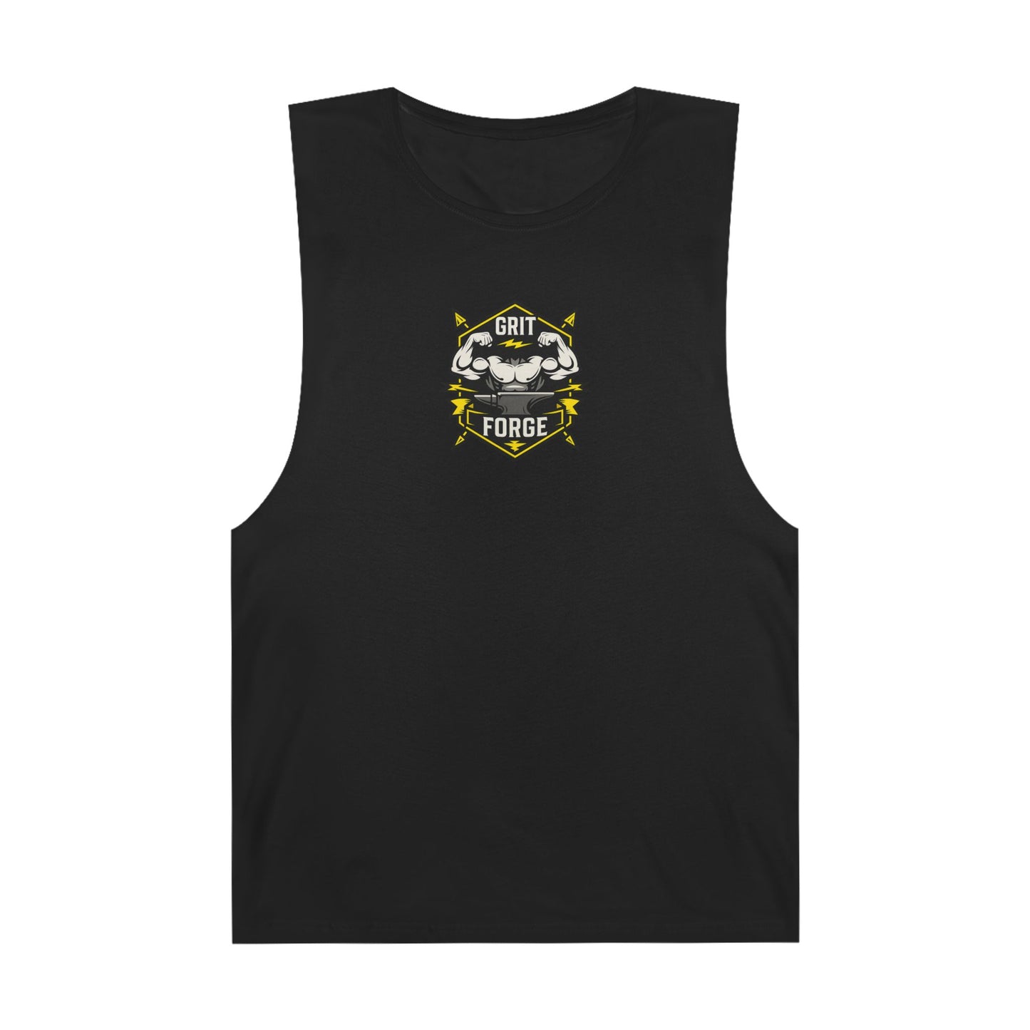 Grit Forge Athletics Tank - "Forge Your Form" Motivational Fitness Tank Top