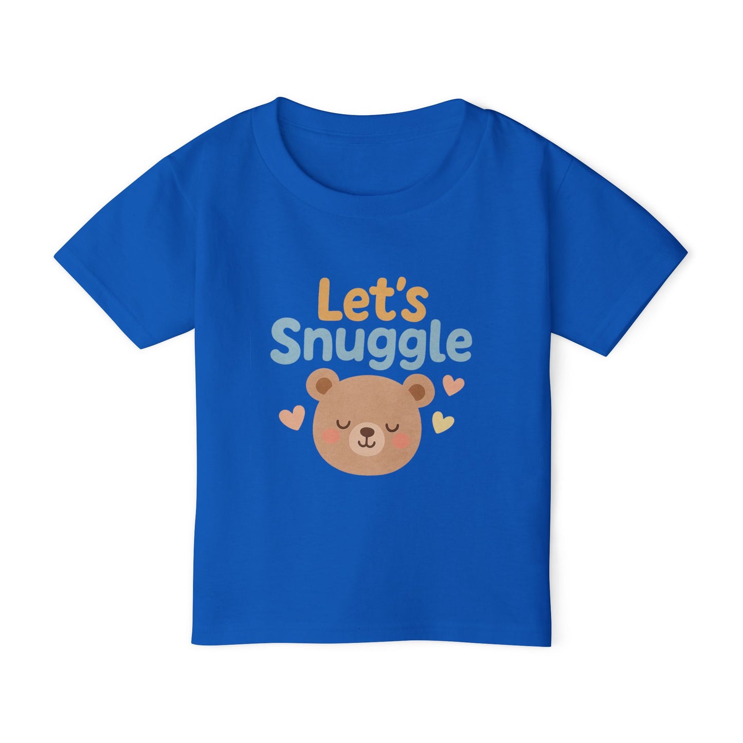 TODDLER's Cute "Let's Snuggle" Cozy Tee-Shirt
