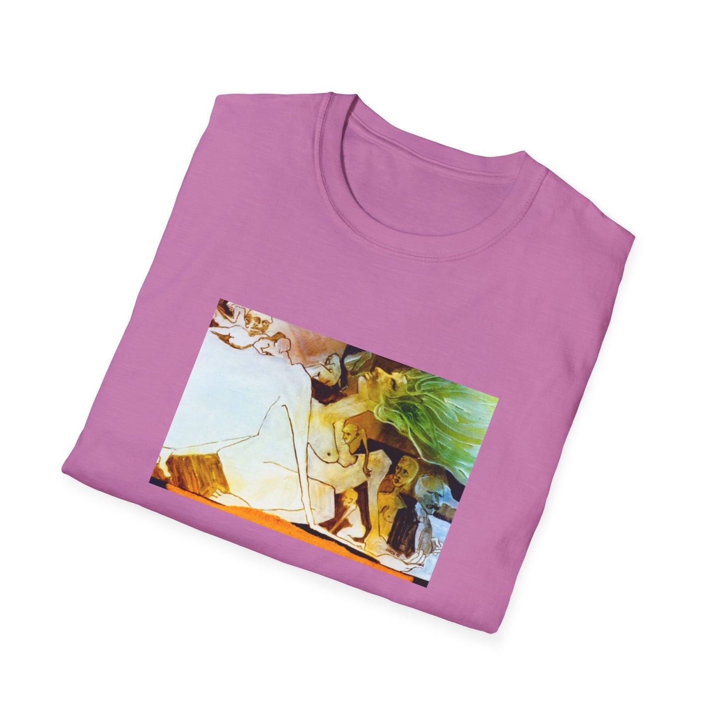 Authentic 1960s-Style Artwork Tee-Shirt - "Hedonism"