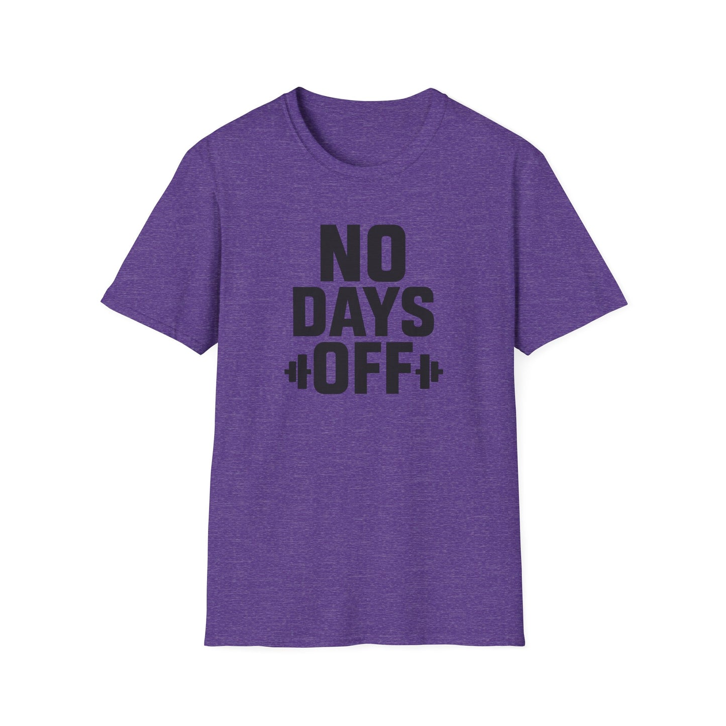 Grit Forge Athletics - "No Days Off" Motivational Fitness T-Shirt