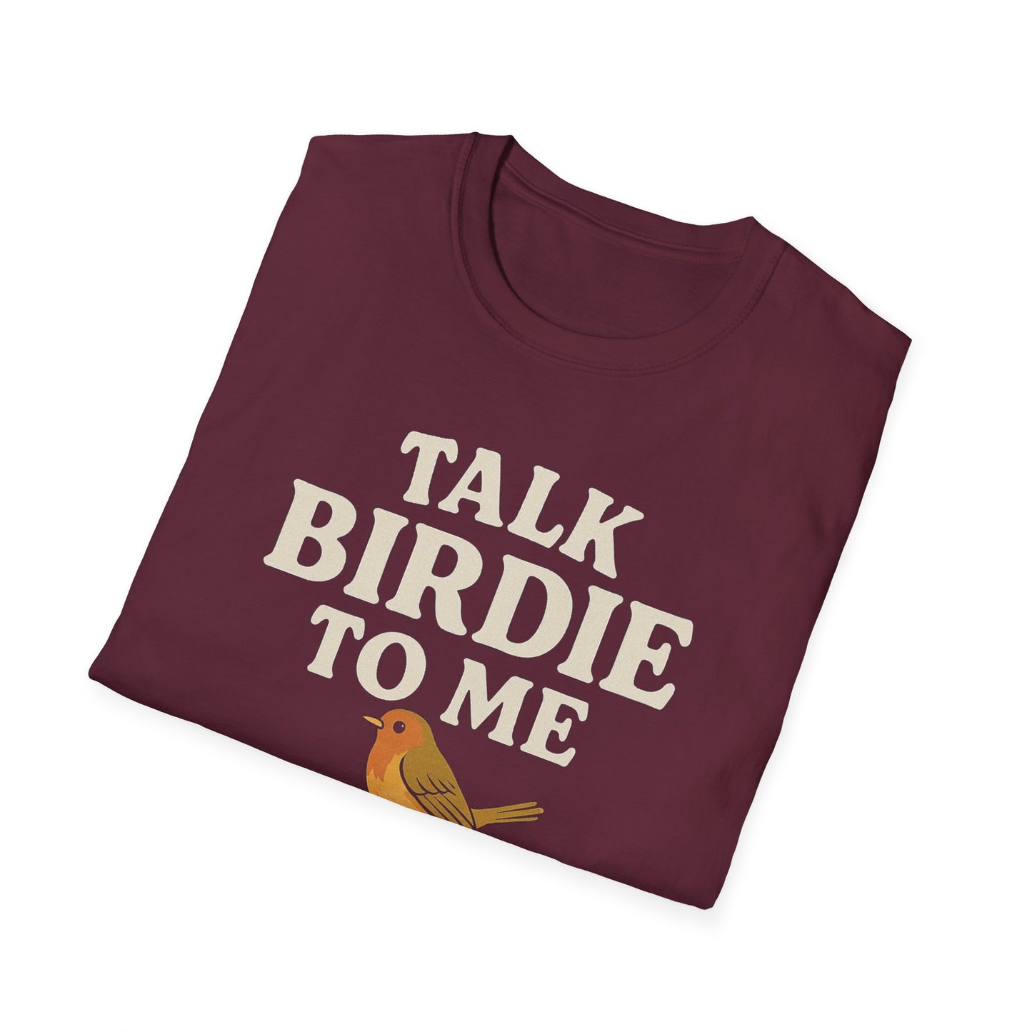 "Talk Birdie to Me" Softstyle Golf Tee