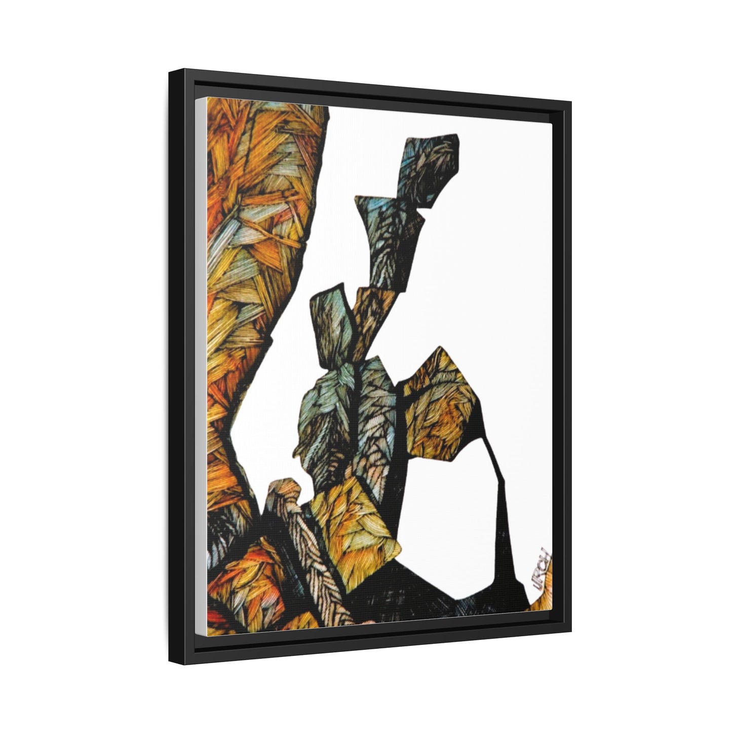 Creative 1960s Authentic Artwork - "Balance"