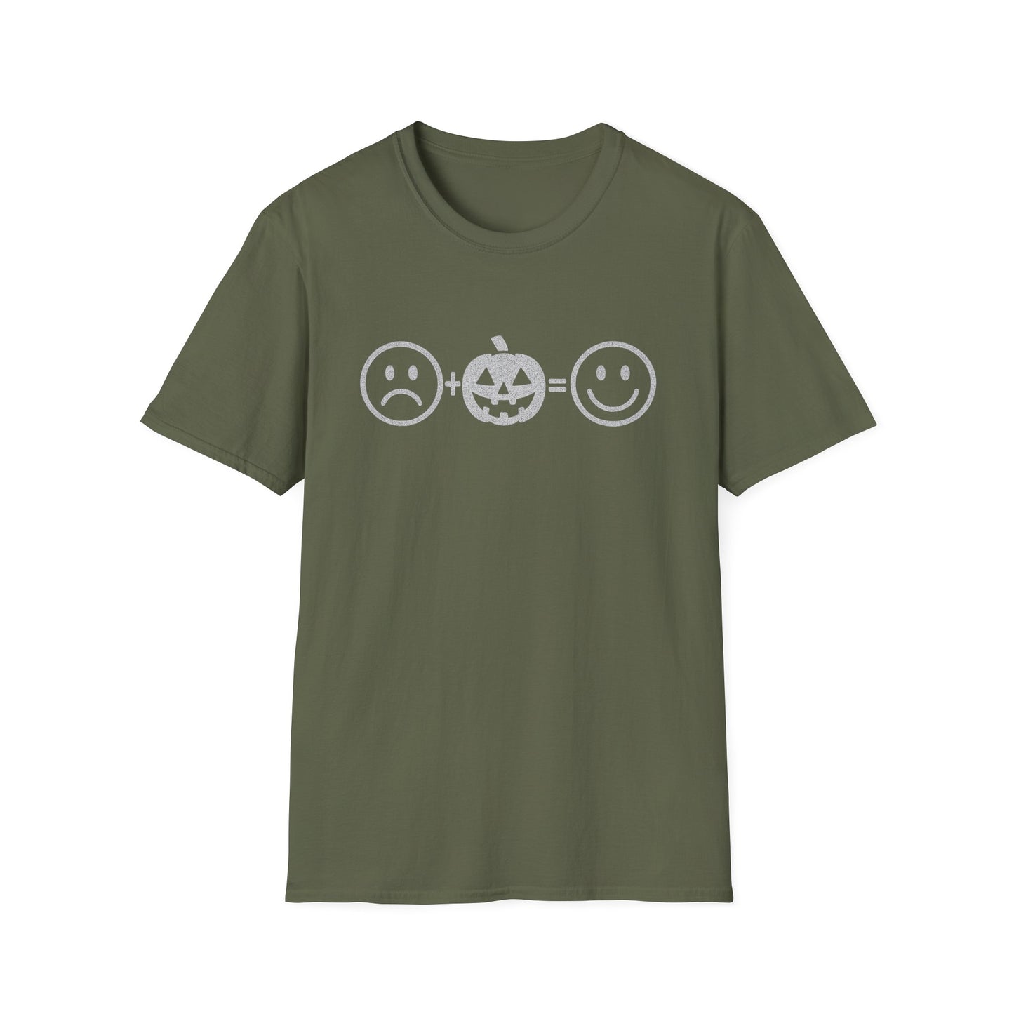 Halloween Makes Me Happy Casual Tee-Shirt