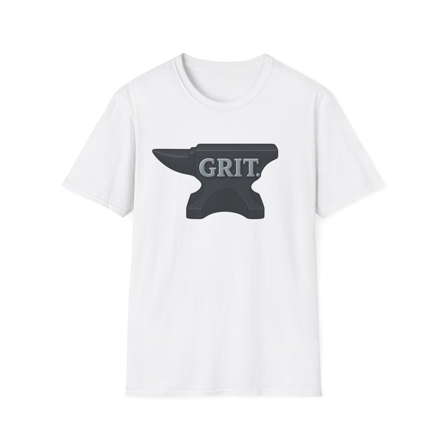 Grit Forge Athletics - Grit Anvil Softstyle Gym T-Shirt for Him or Her