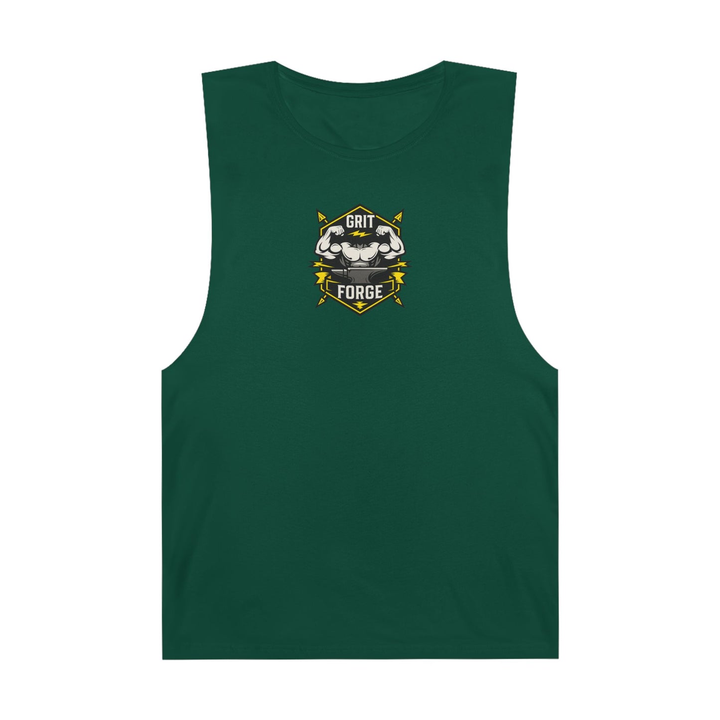 Grit Forge Athletics- "Forge Your Form" Motivational Gym Tank Top