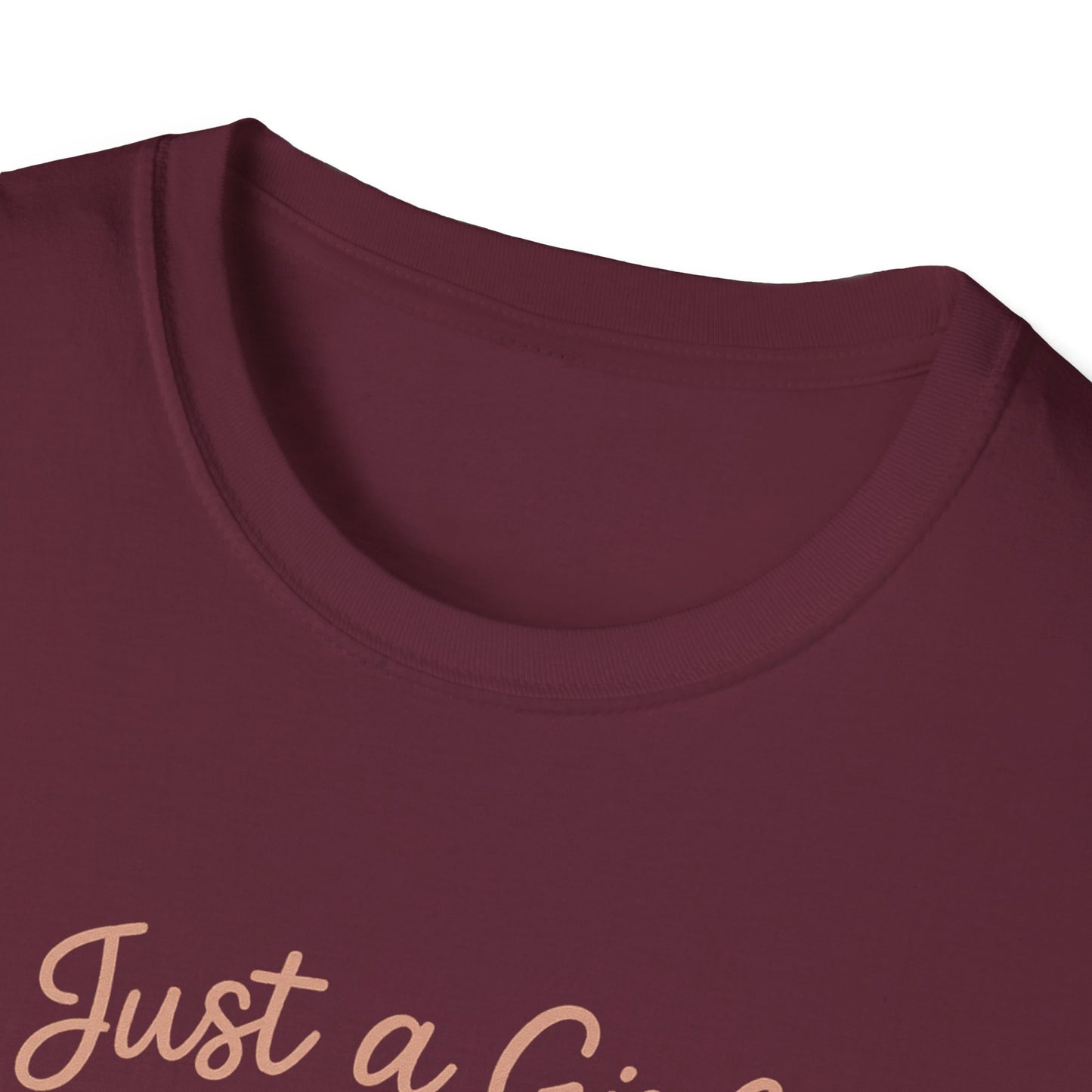Dachshund Lover Casual Tee-Shirt, "Just a Girl Who Loves Dachshunds"