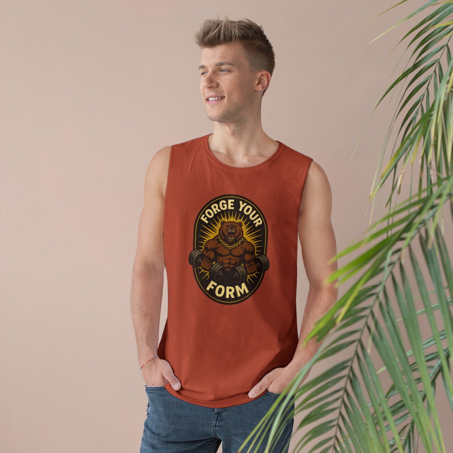 Grit Forge Athletics - "Forge Your Form" Weightlifting Tank Top