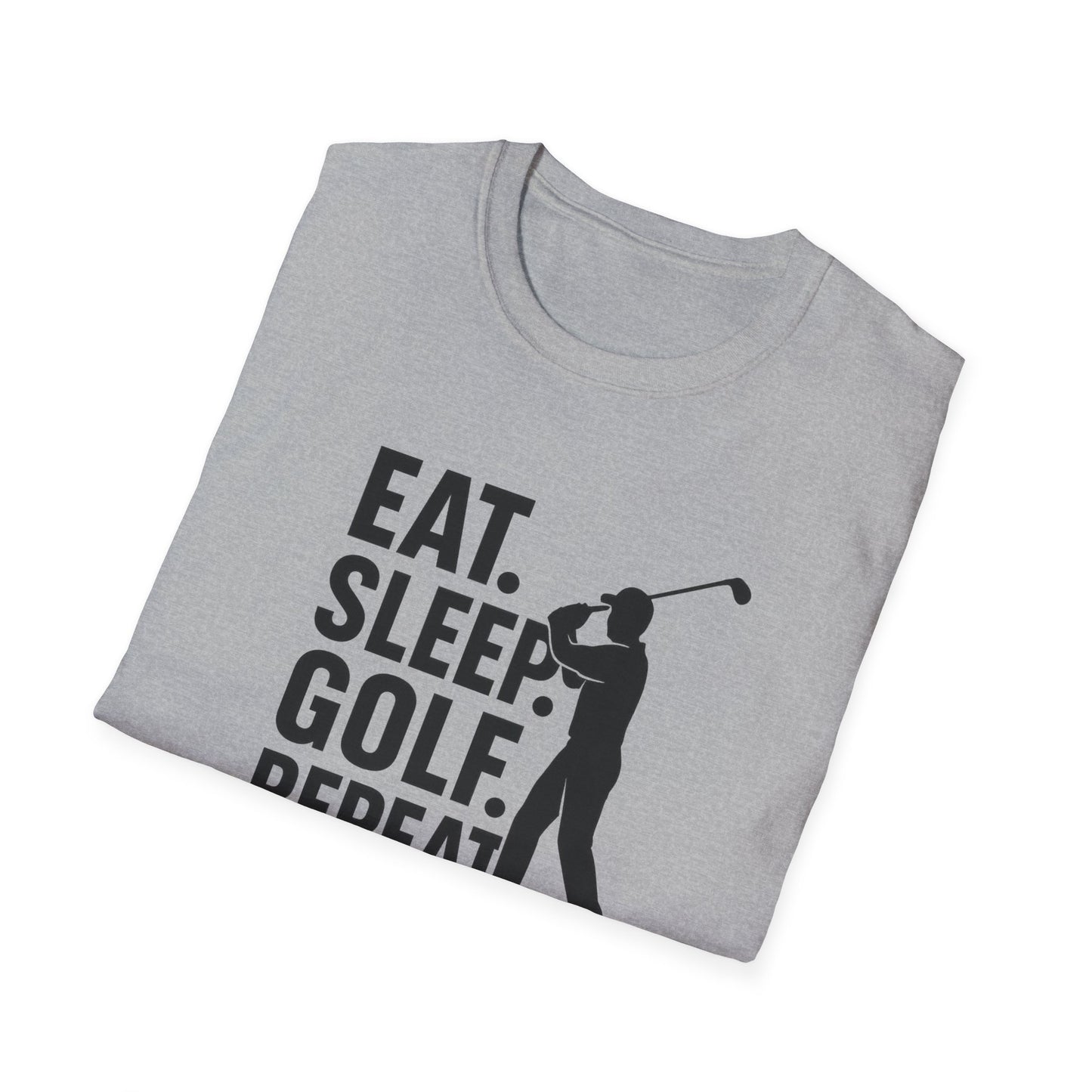 "Eat Sleep Golf Repeat" Golf Lover's T-Shirt