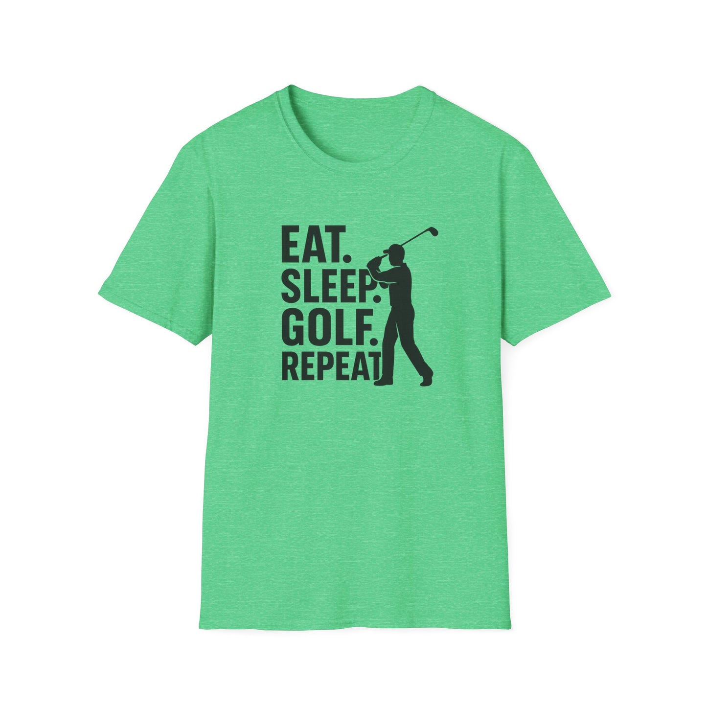"Eat Sleep Golf Repeat" Golf Lover's T-Shirt