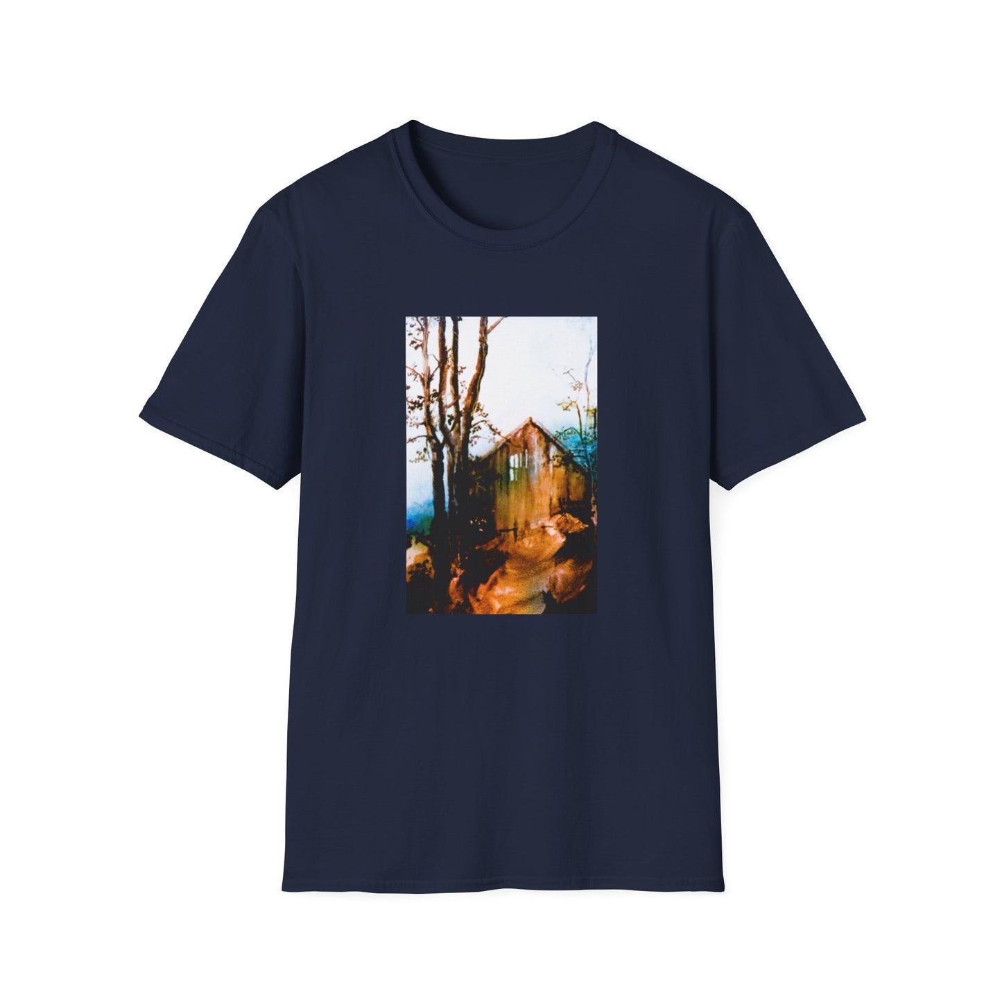 Retro 1960s-Era Authentic Art Tee-Shirt - "Sublime Seclusion"