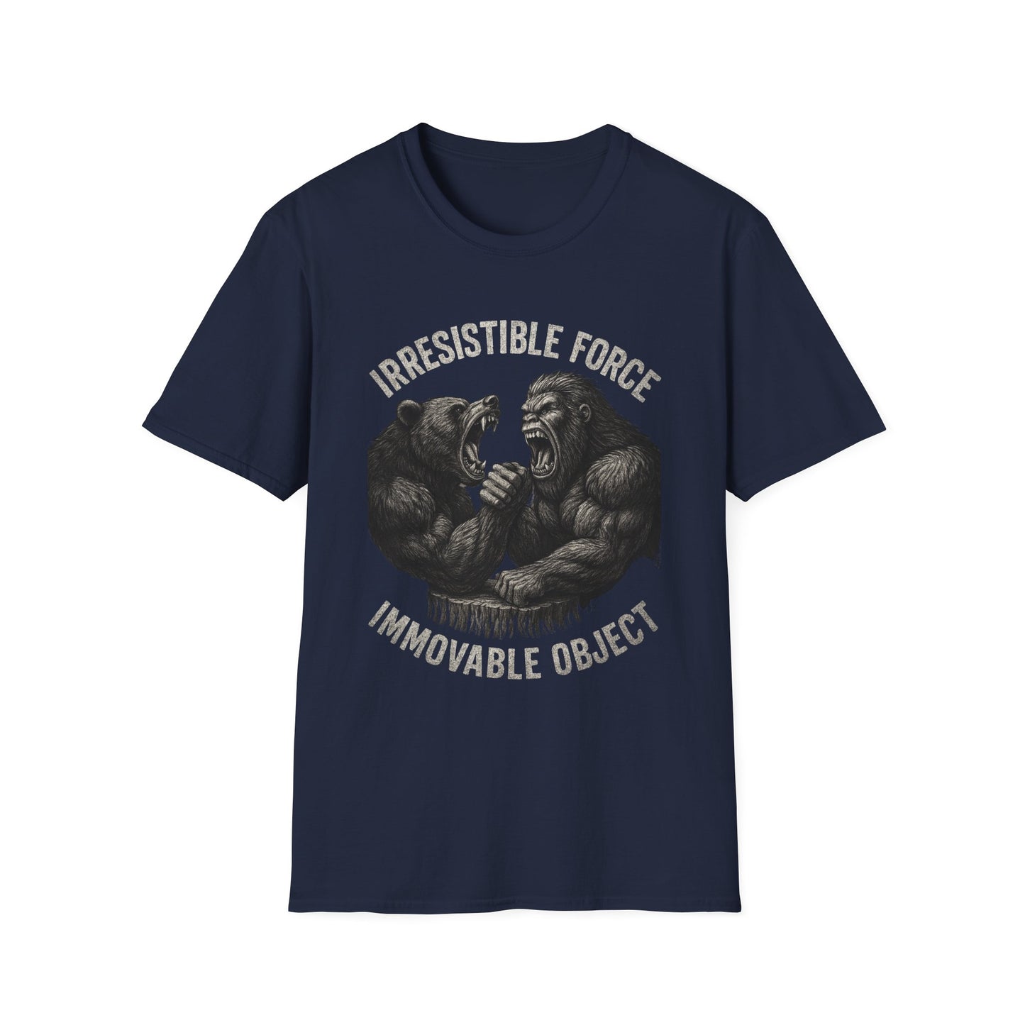 Bigfoot vs. Black Bear Adirondack Tee-Shirt