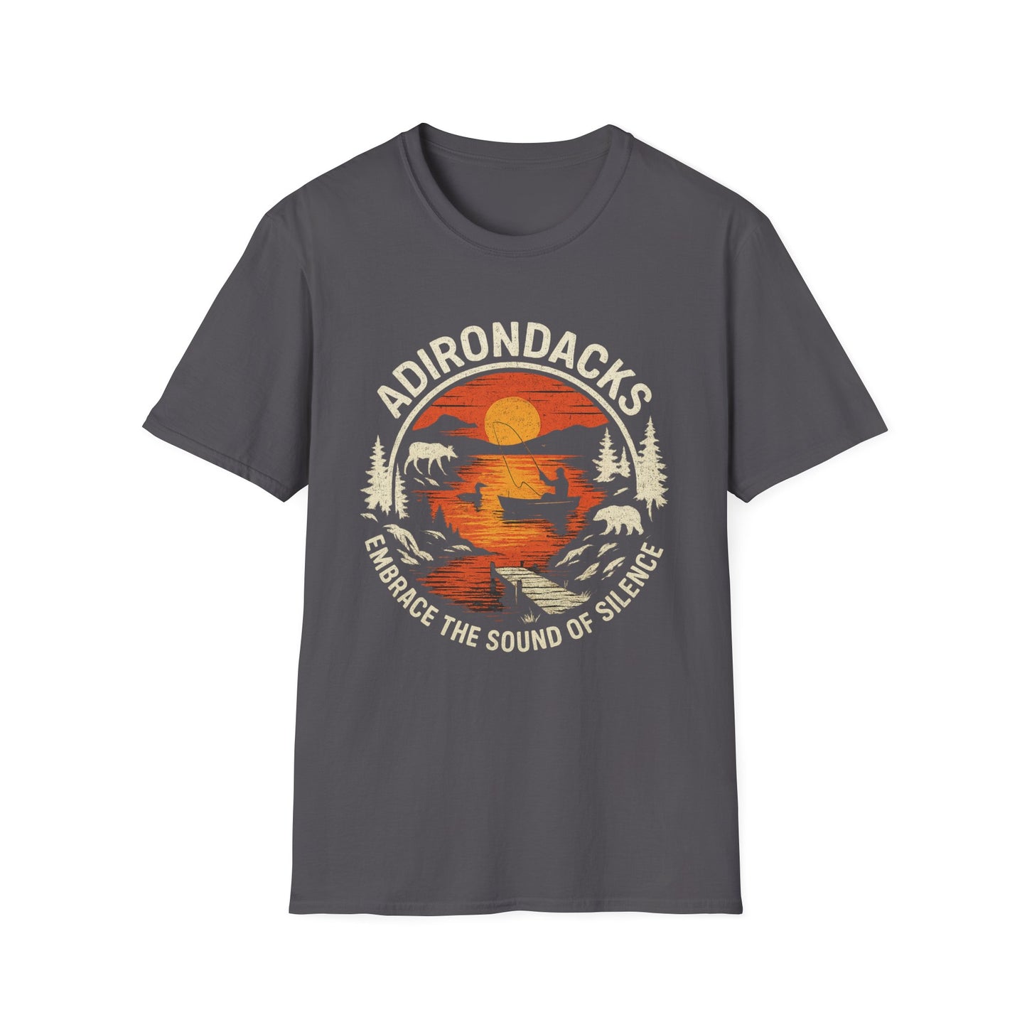 Adirondack Sound of Silence Graphic Tee-Shirt