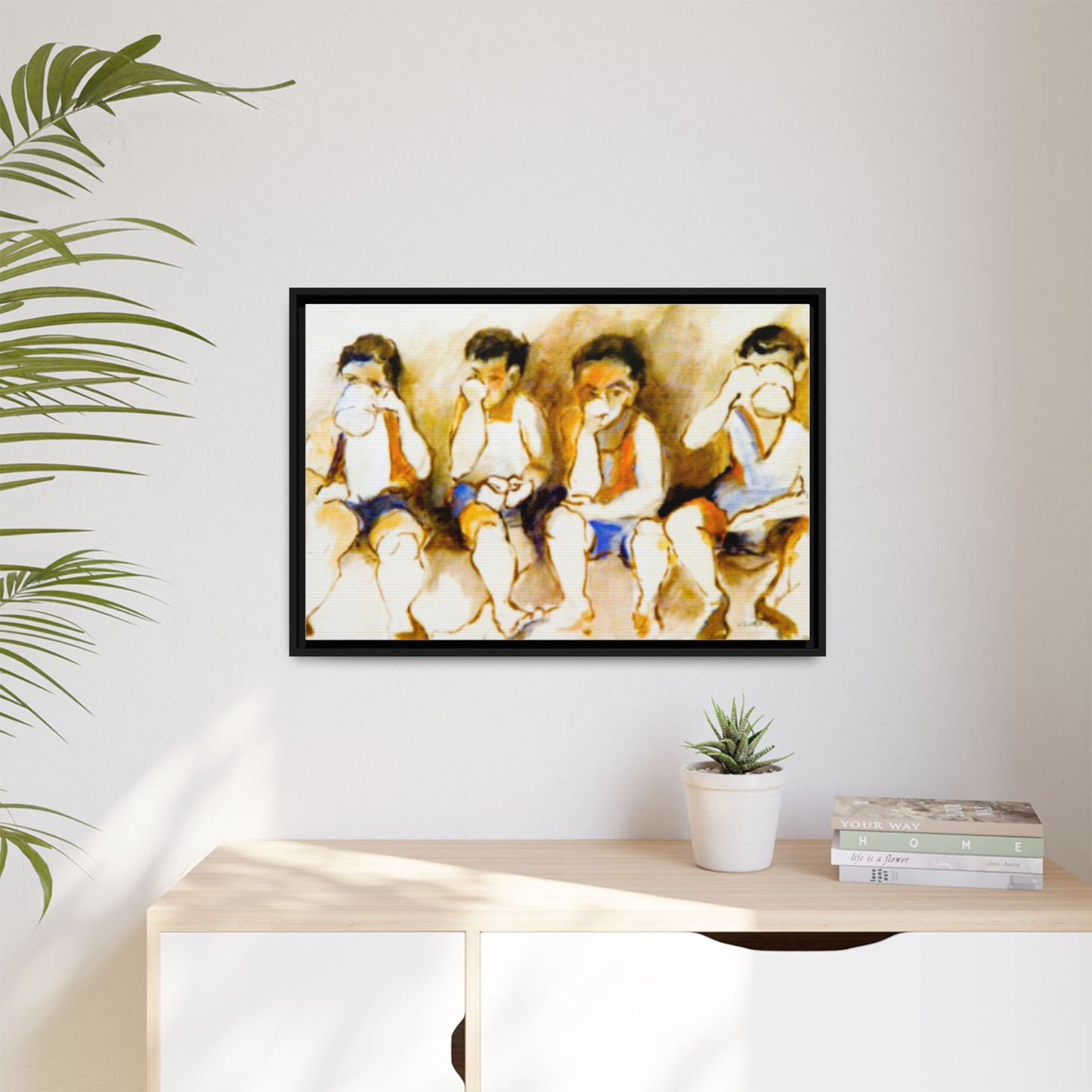 Vintage 1960s Authentic Art Wall Print - "Brewers' Yeast and Merriment"