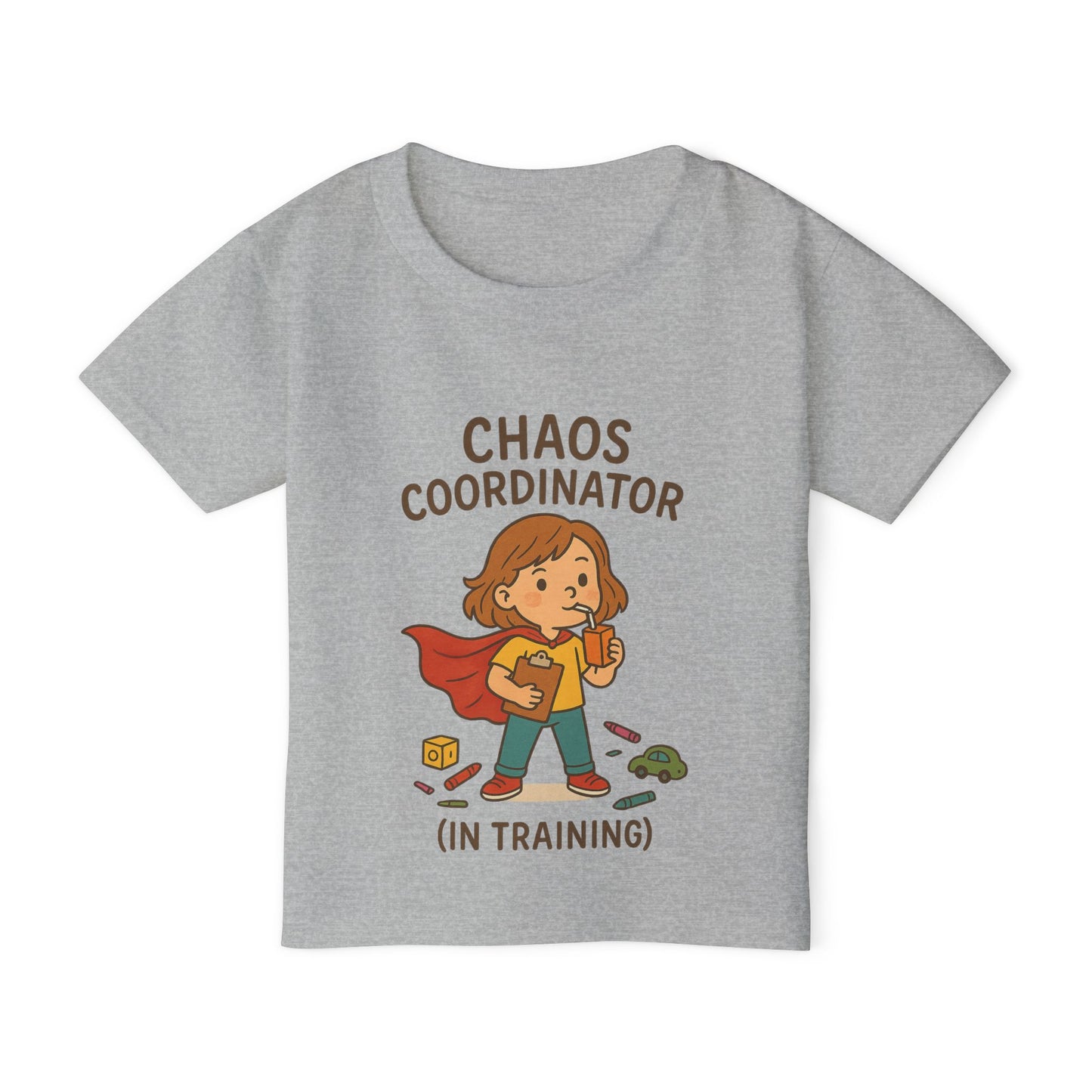 TODDLERS' "Chaos Coordinator" Funny T-Shirt for Girls