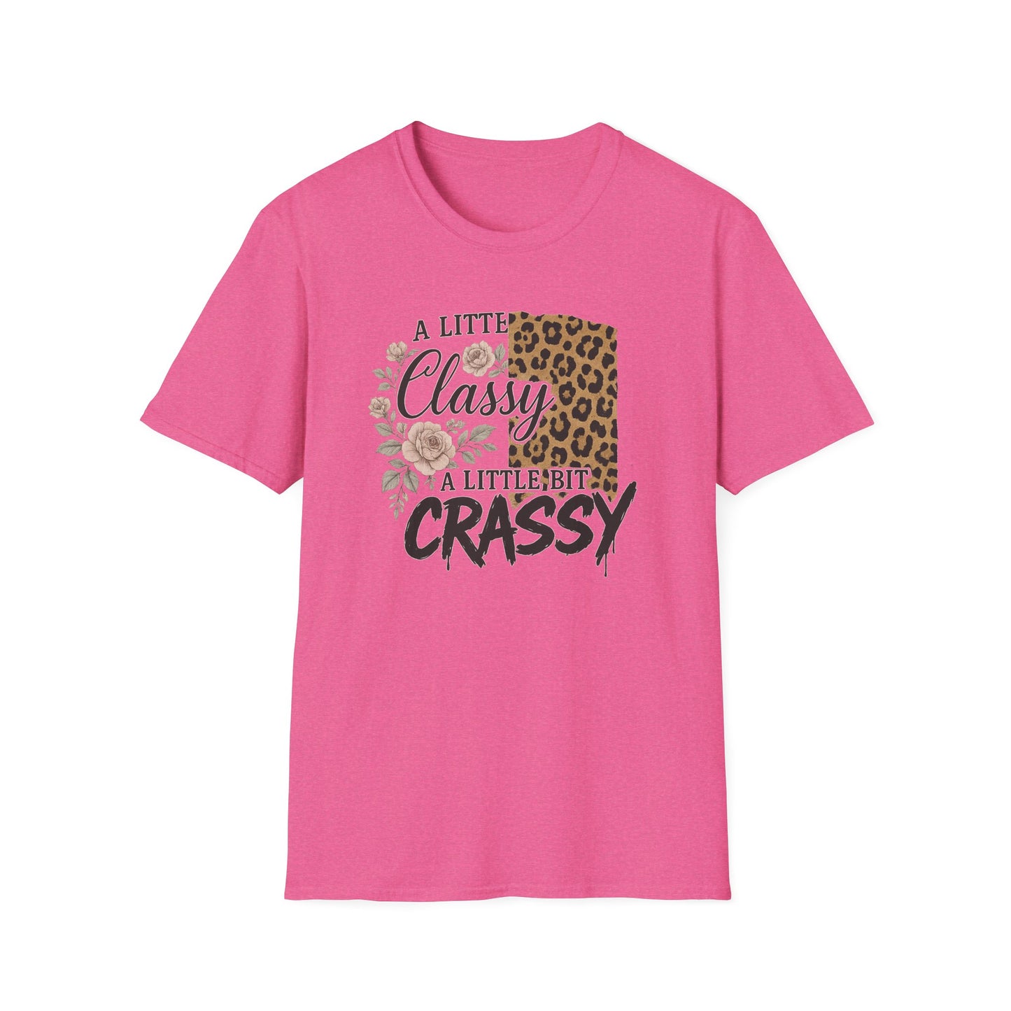 "A Little Classy, A Little Bit Crassy" Women's Casual Tee-Shirt