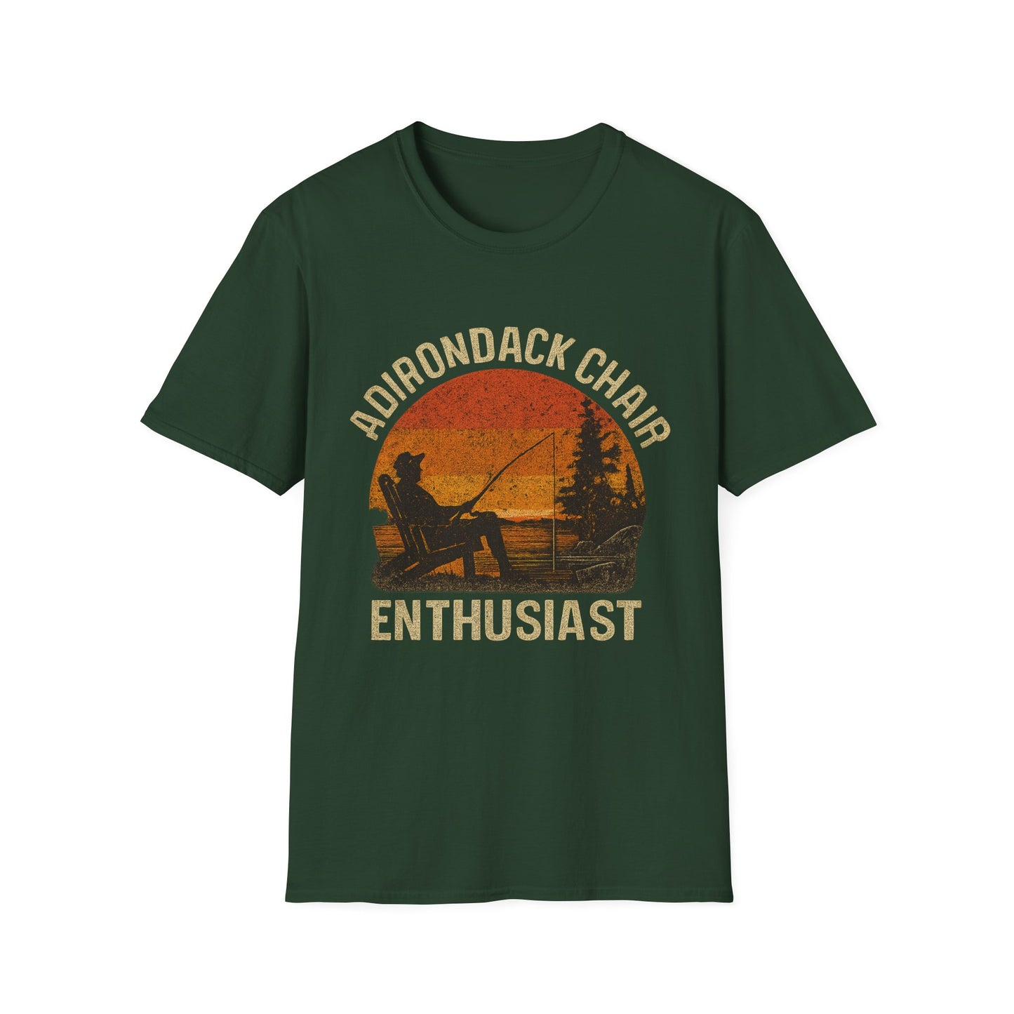 Adirondack Chair Enthusiast Graphic Tee-Shirt