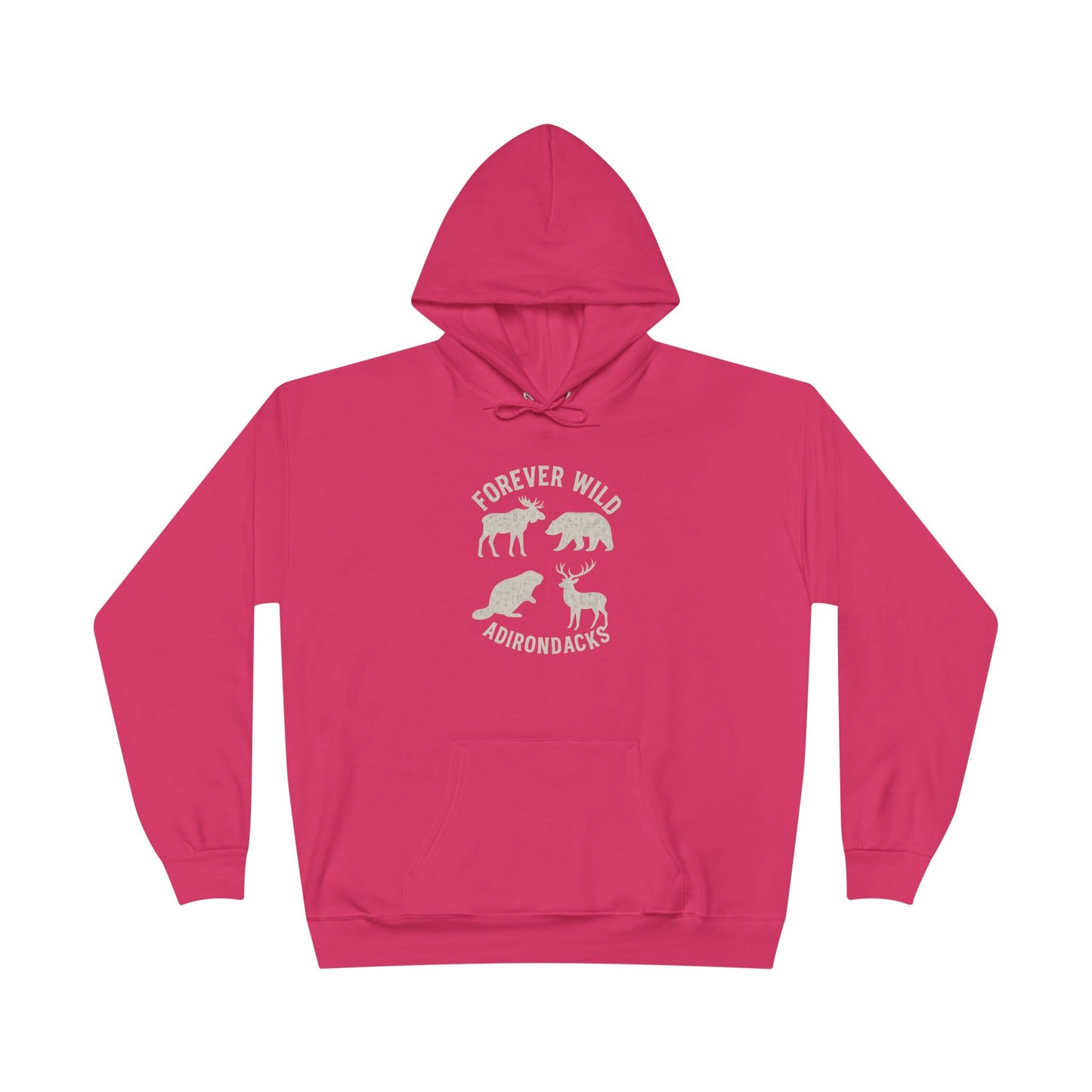 Cozy Adirondack Hoodie - "Forever Wild"