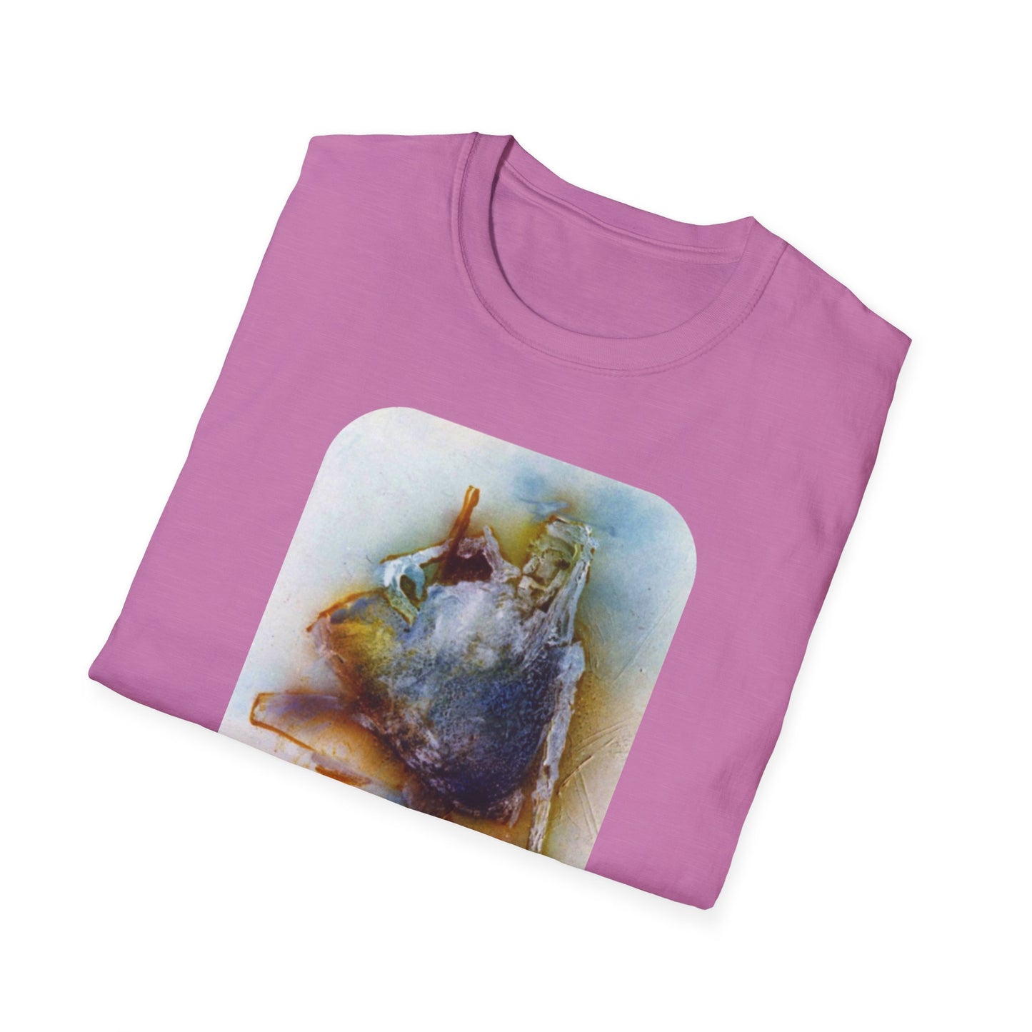 Creative 1960s Impressionistic Artwork Tee - "Sideshow"