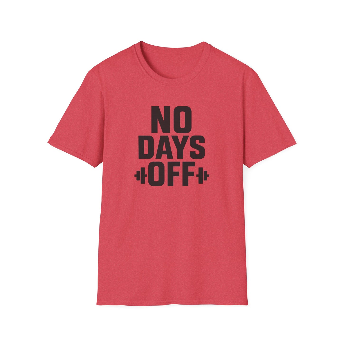 Grit Forge Athletics - "No Days Off" Motivational Fitness T-Shirt