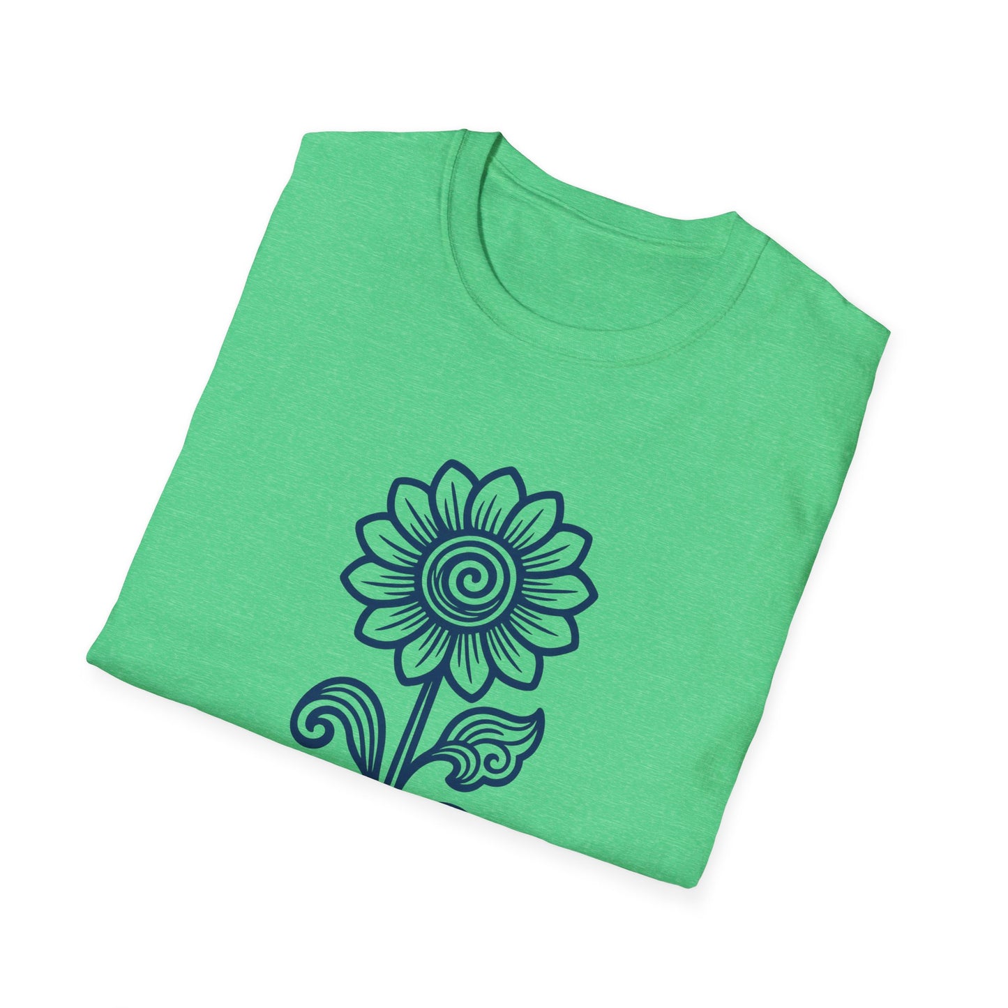 Flower Power Softstyle Casual T-Shirt