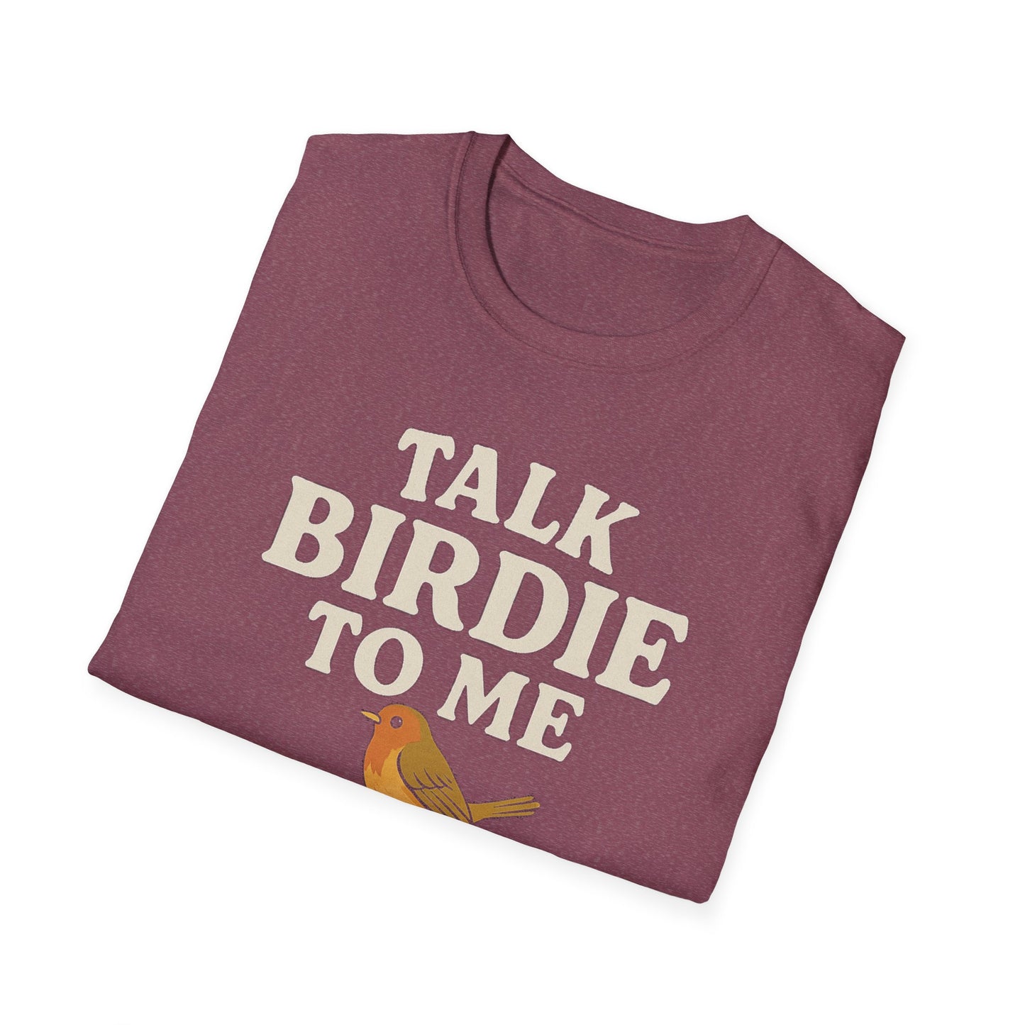 "Talk Birdie to Me" Softstyle Golf Tee