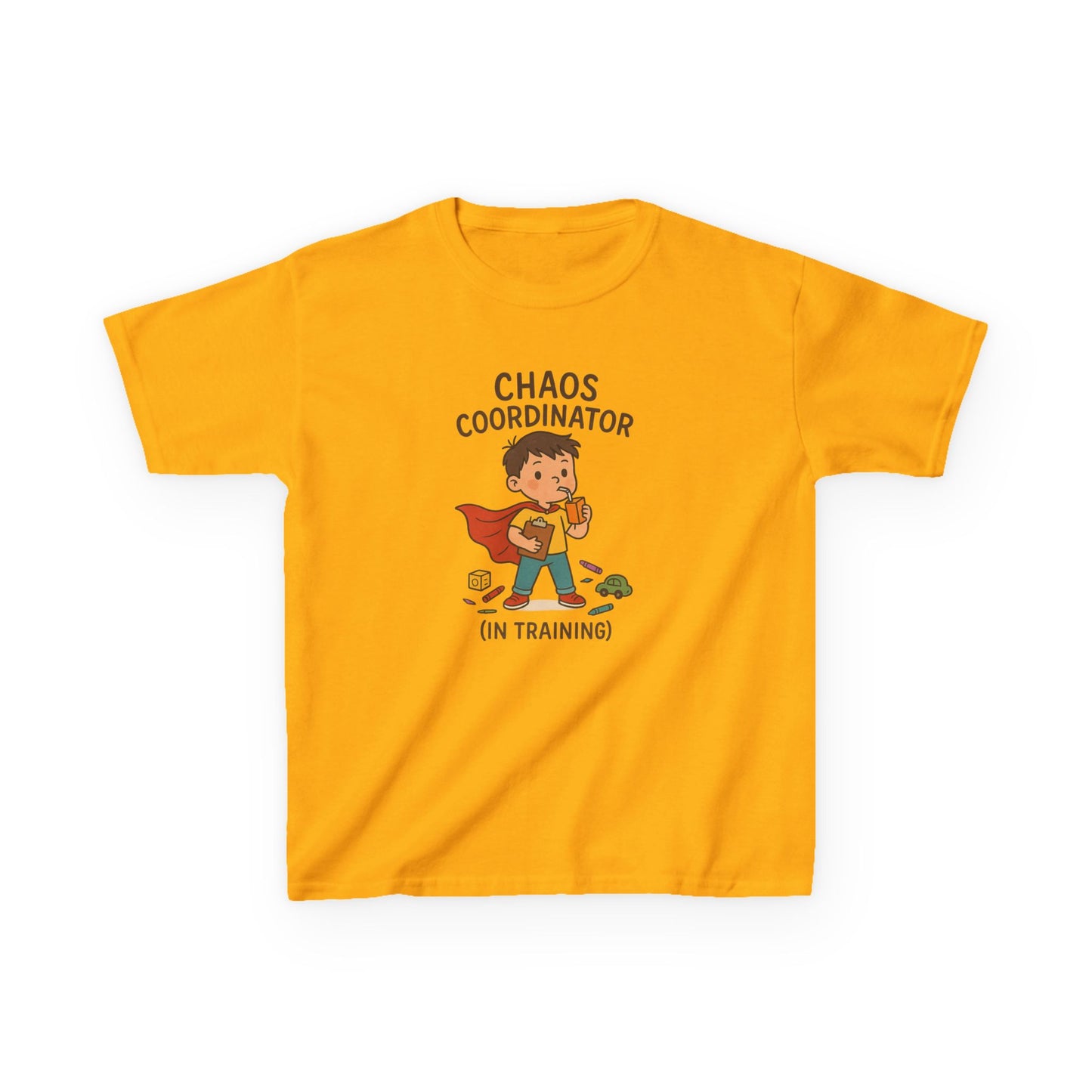 KIDS' "Chaos Coordinator" Funny T-Shirt for Boys