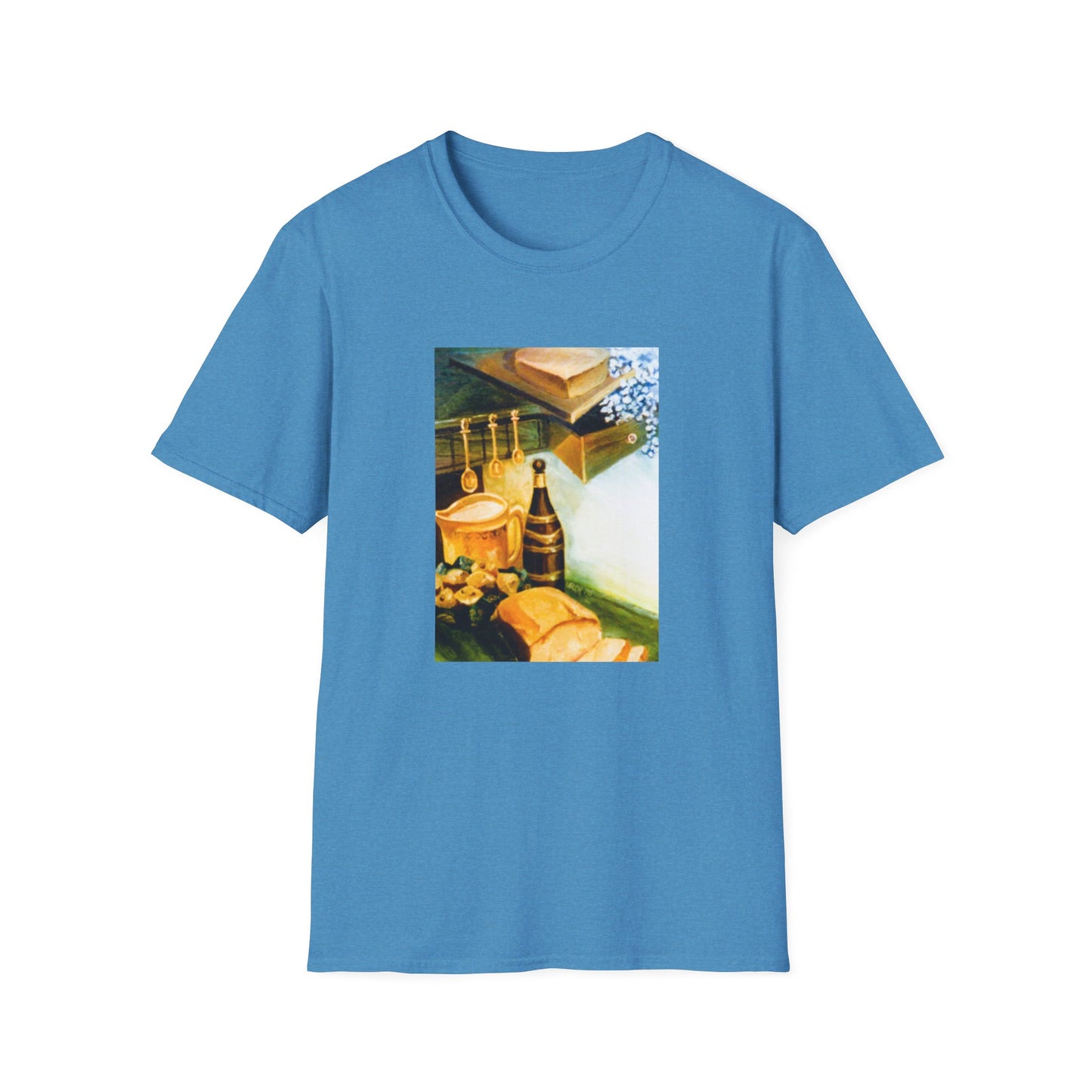 Authentic 1960s-Era Custom Artwork Tee- Shirt - "Baker's Folly"