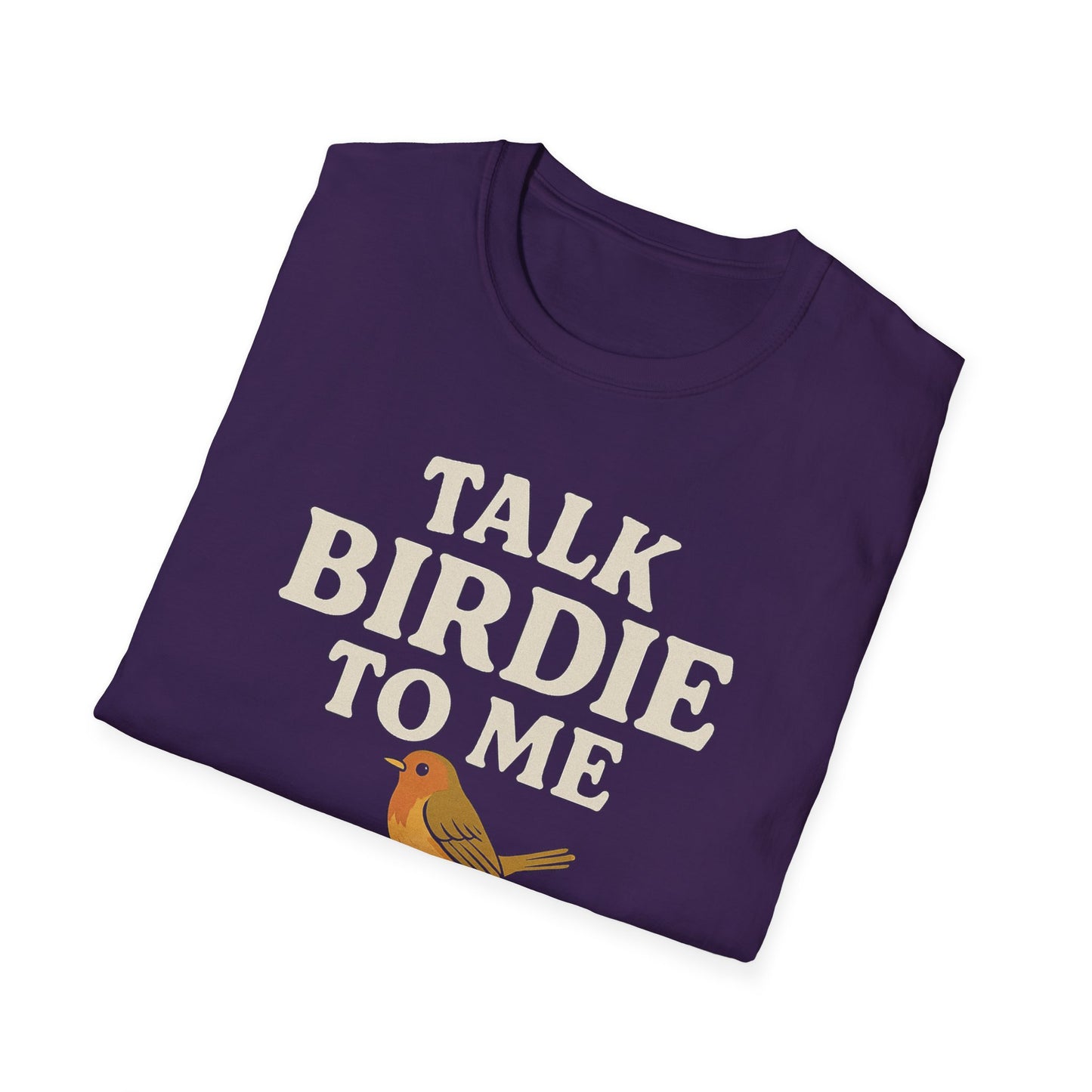 "Talk Birdie to Me" Softstyle Golf Tee