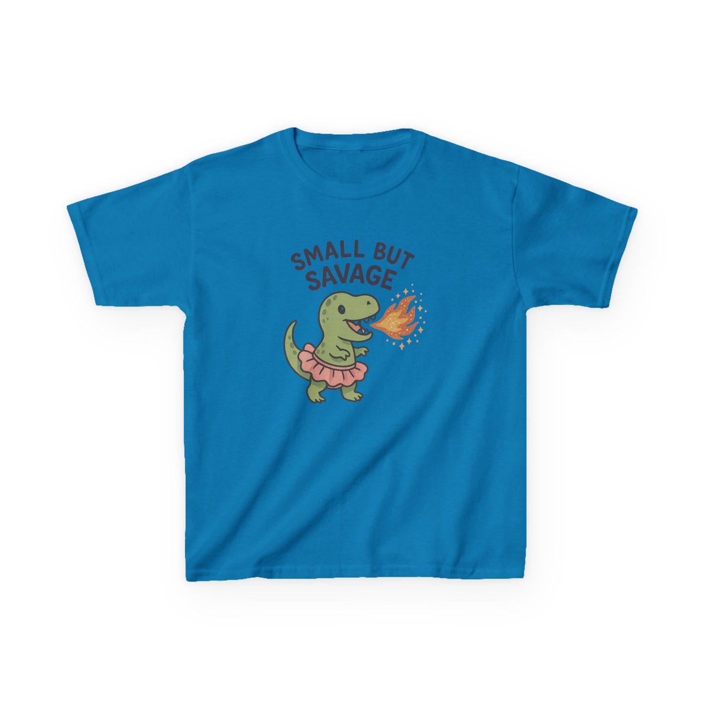 KIDS' "Small But Savage" Dinosaur Tee