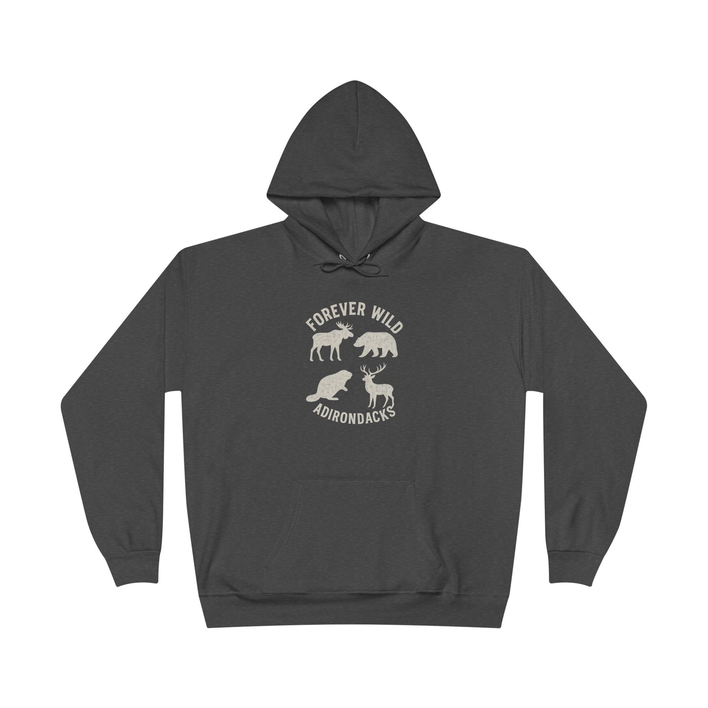 Cozy Adirondack Hoodie - "Forever Wild"