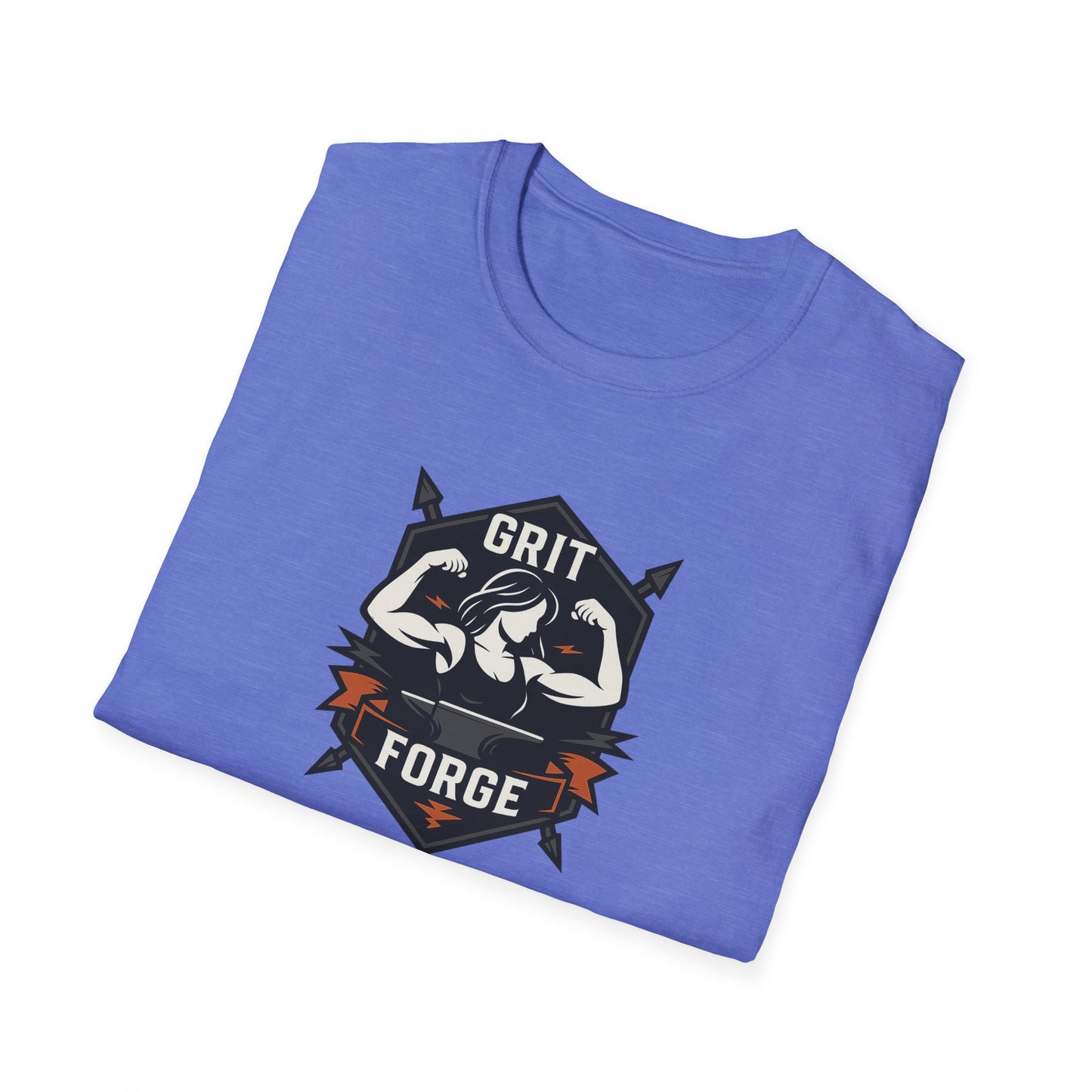 Grit Forge Athletics - Softstyle Female Motivational Workout Tee