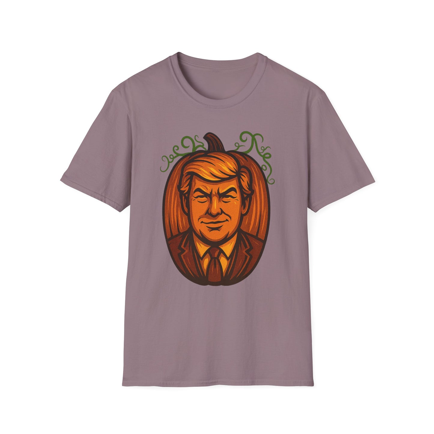 President Pumpkin Head Halloween Graphic Tee-Shirt