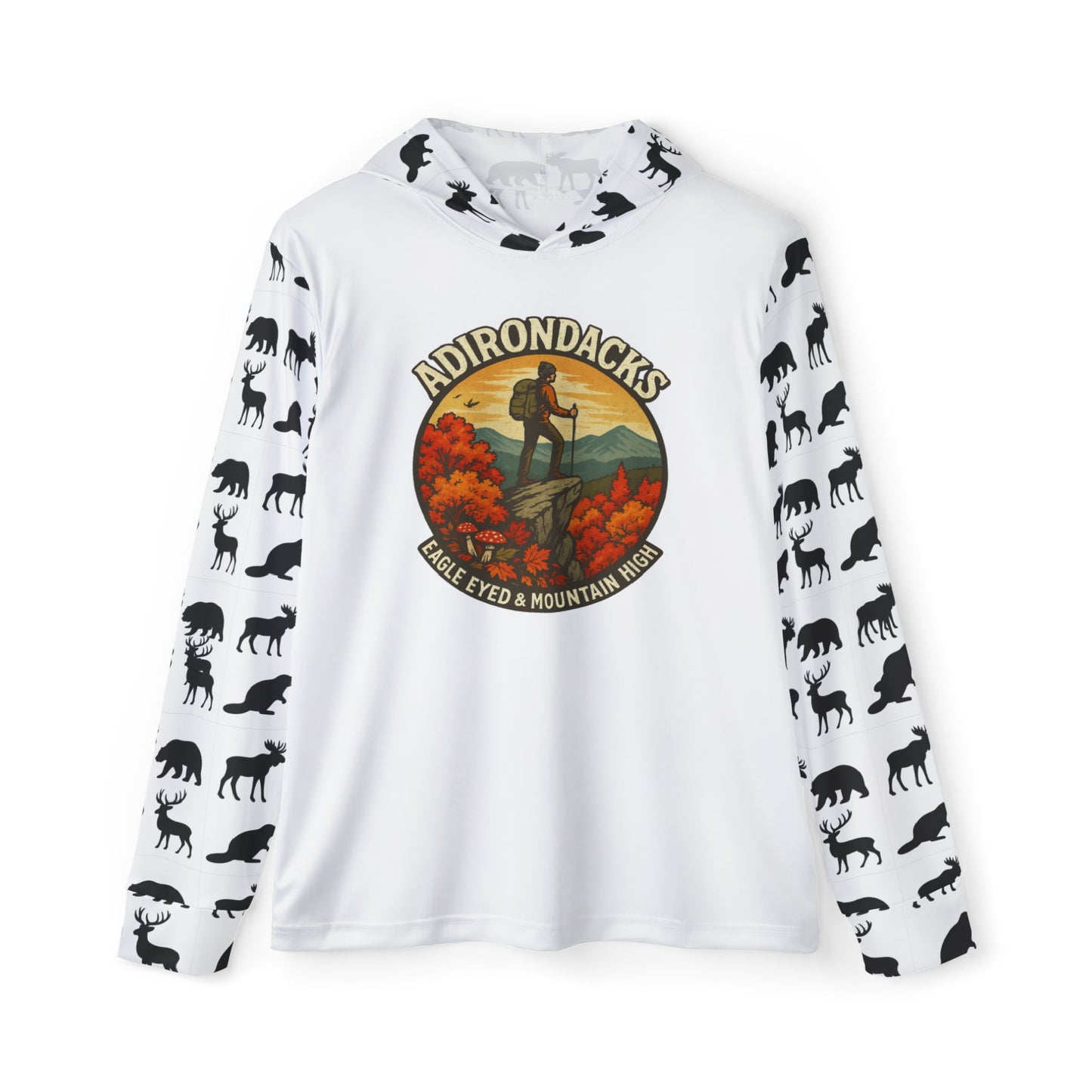 Adirondacks Adventure Cozy Hoodie - "Eagle Eyed & Mountain High"