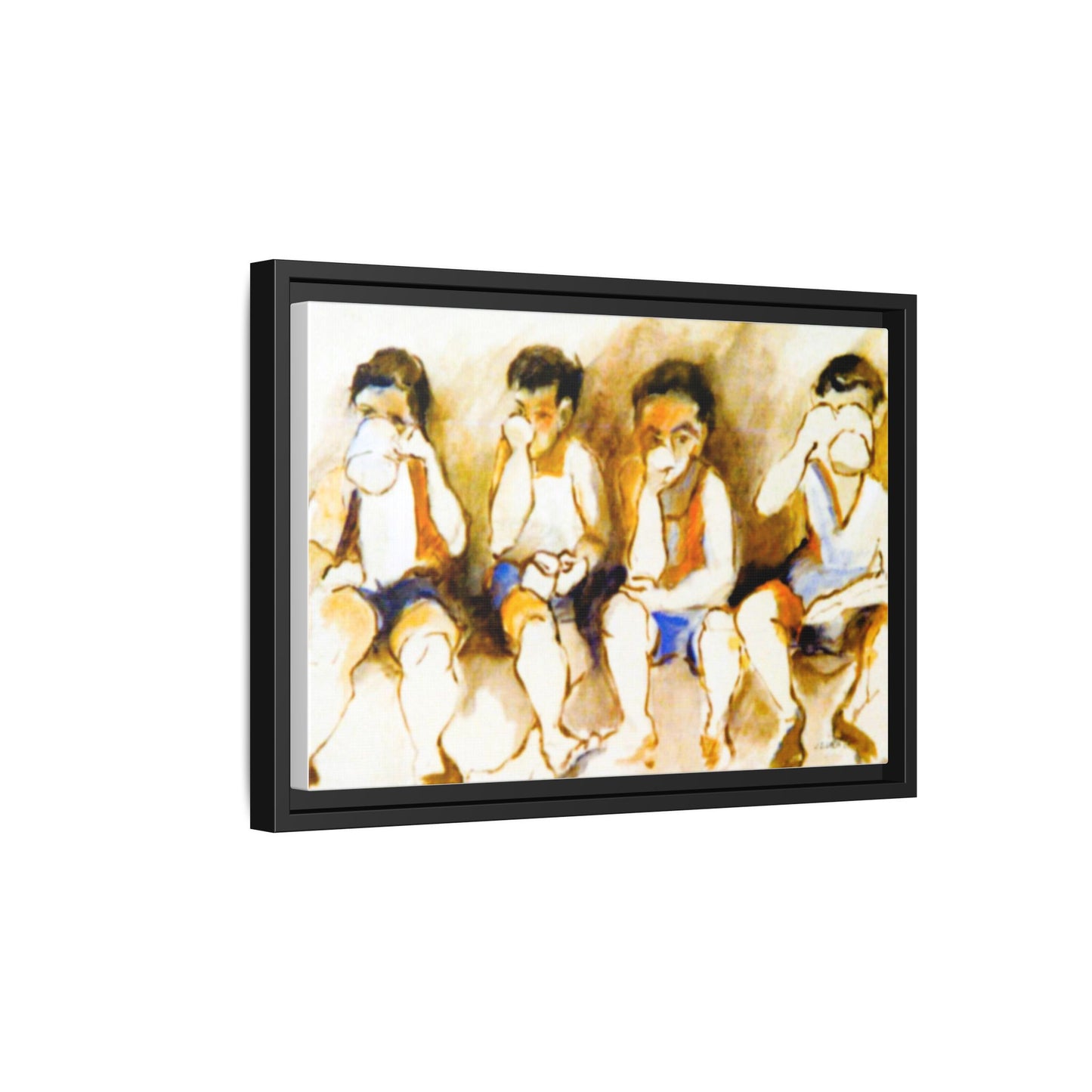 Vintage 1960s Authentic Art Wall Print - "Brewers' Yeast and Merriment"