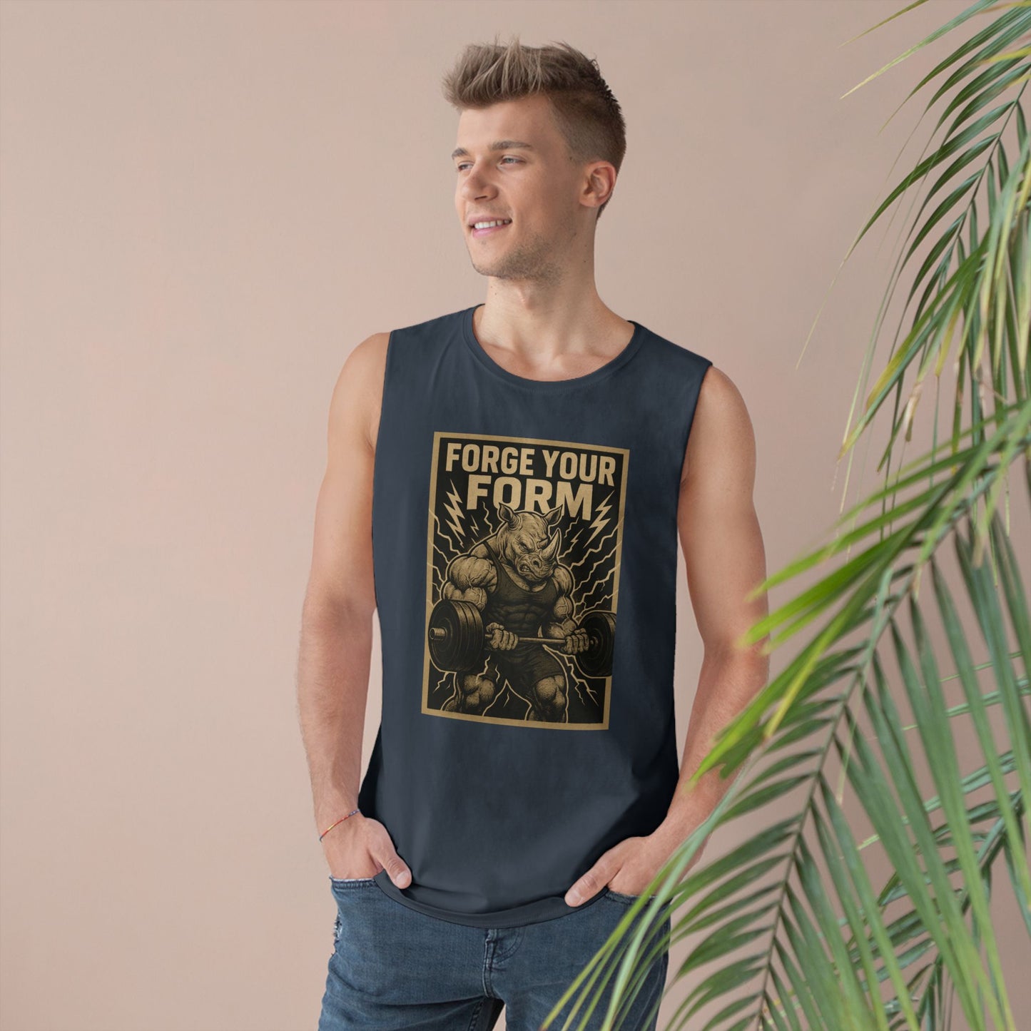 Grit Forge Athletics - "Forge Your Form" Weight Training Tank Top