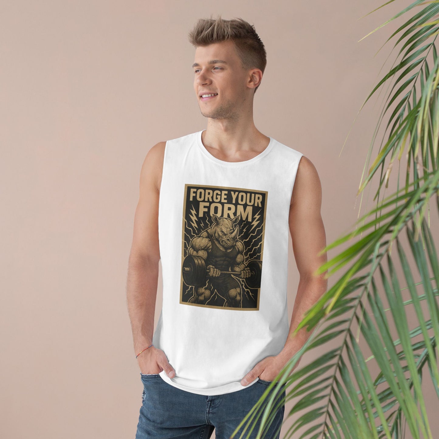 Grit Forge Athletics - "Forge Your Form" Weight Training Tank Top