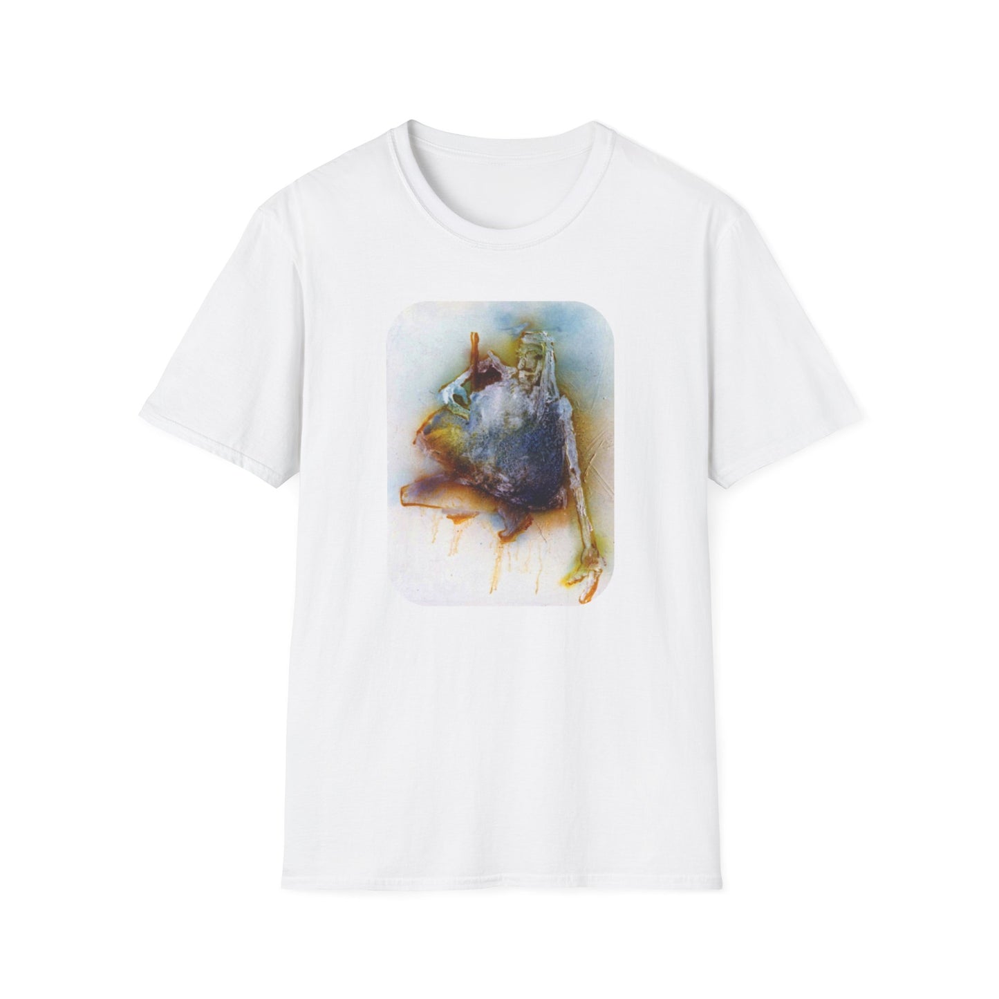 Creative 1960s Impressionistic Artwork Tee - "Sideshow"