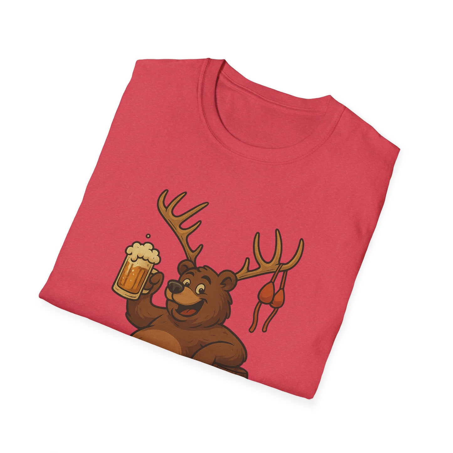 Bear? Deer? Beer? Funny Beer Casual Tee-Shirt