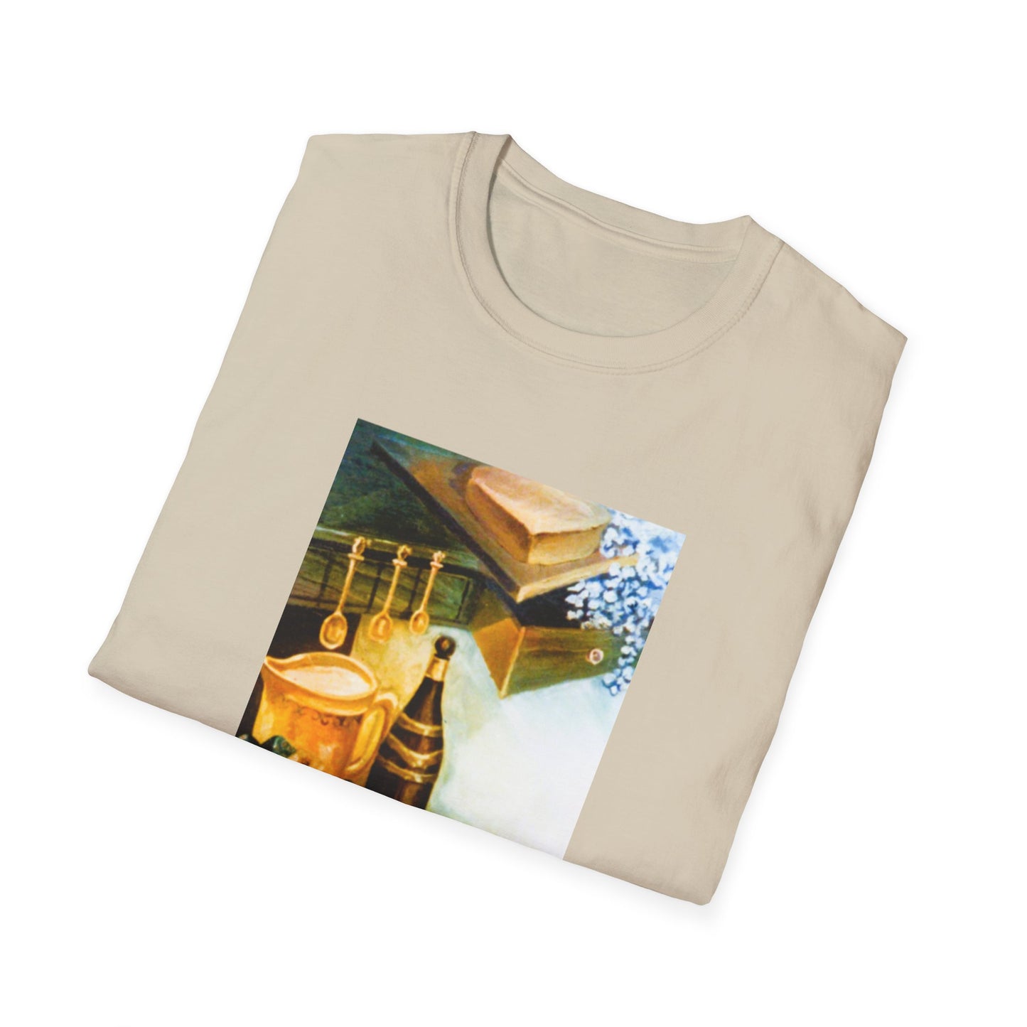 Authentic 1960s-Era Custom Artwork Tee- Shirt - "Baker's Folly"