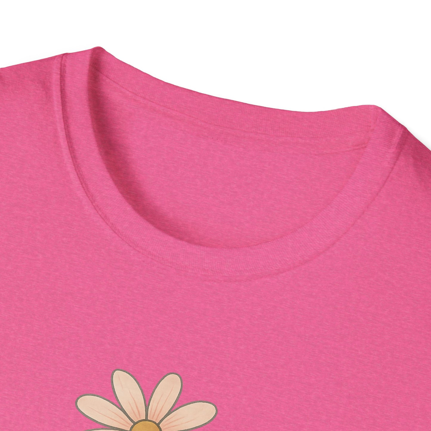 Breathe Floral Relaxed Fit Inspirational Tee-Shirt