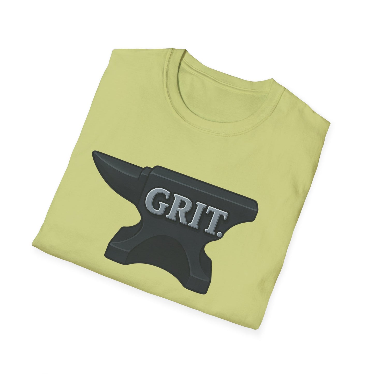 Grit Forge Athletics - Grit Anvil Softstyle Gym T-Shirt for Him or Her