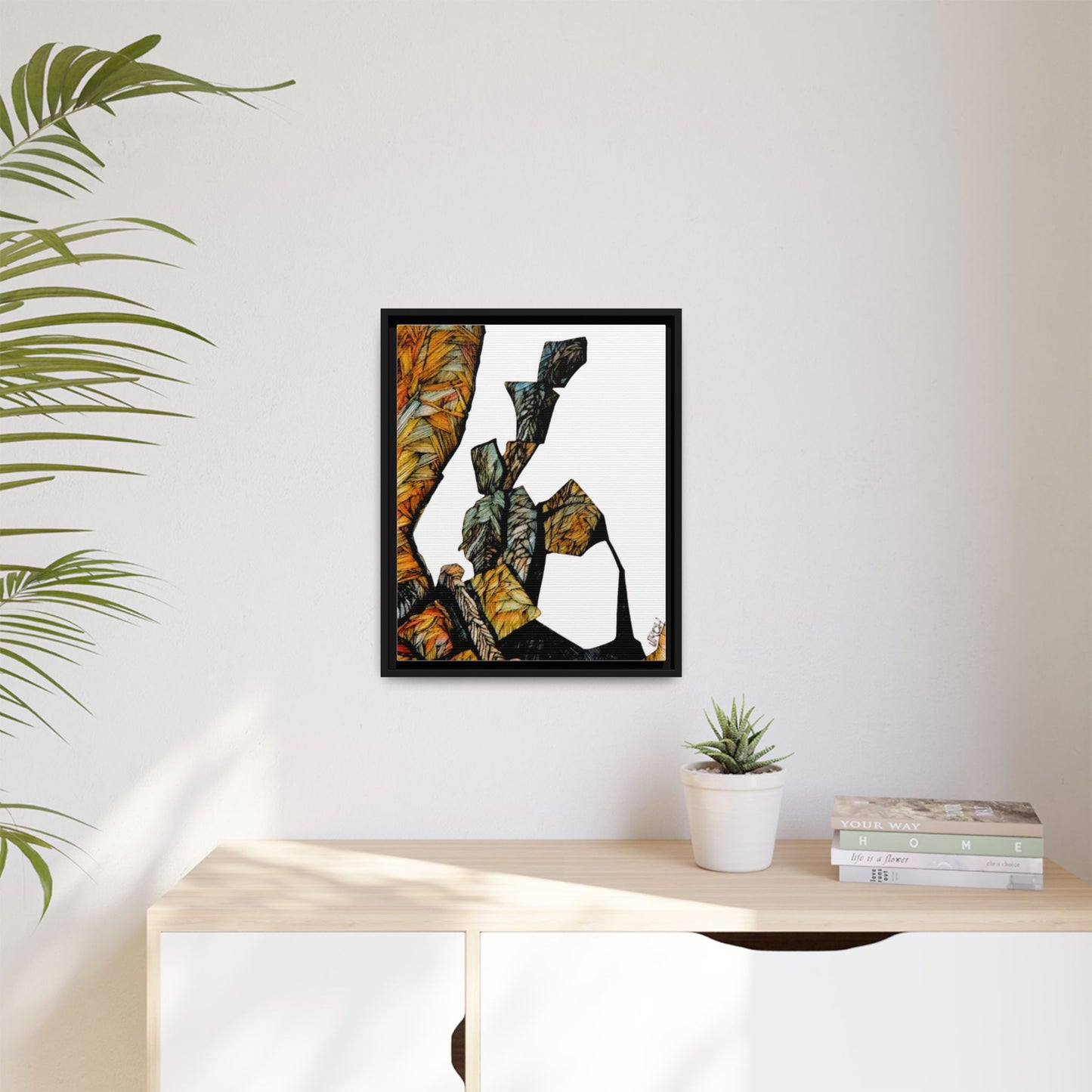 Creative 1960s Authentic Artwork - "Balance"