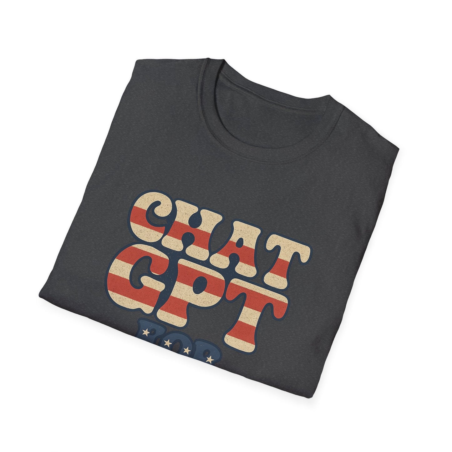 "Chat GPT for President" Softstyle Casual Tee-Shirt