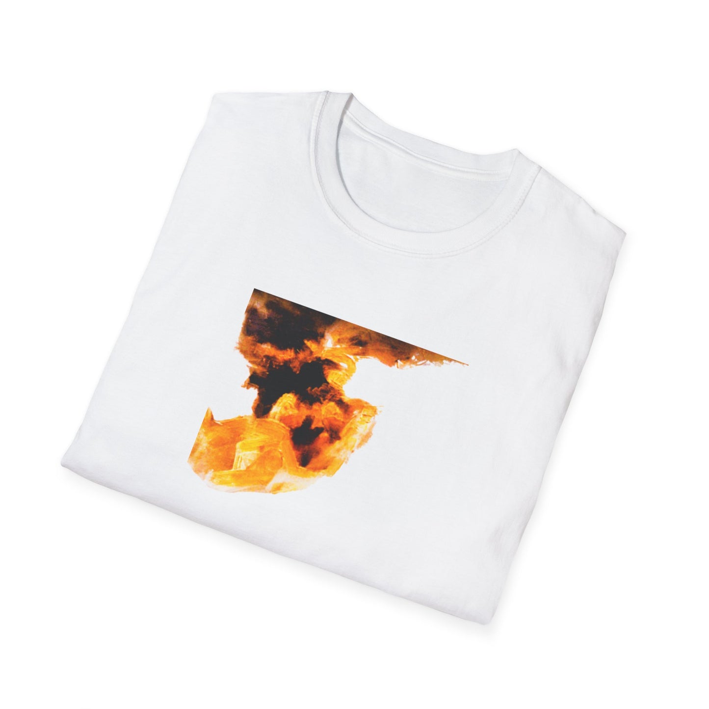 Authentic 1960s-Era Art Tee Shirt - "Magnificent Maelstrom"