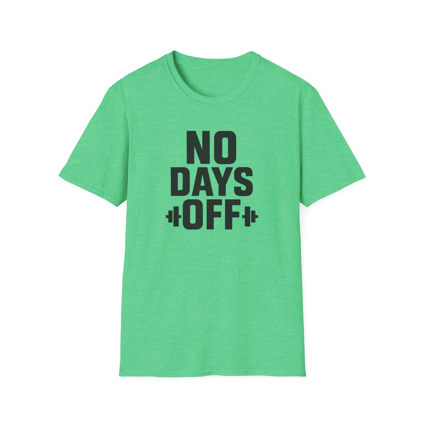 Grit Forge Athletics - "No Days Off" Motivational Fitness T-Shirt