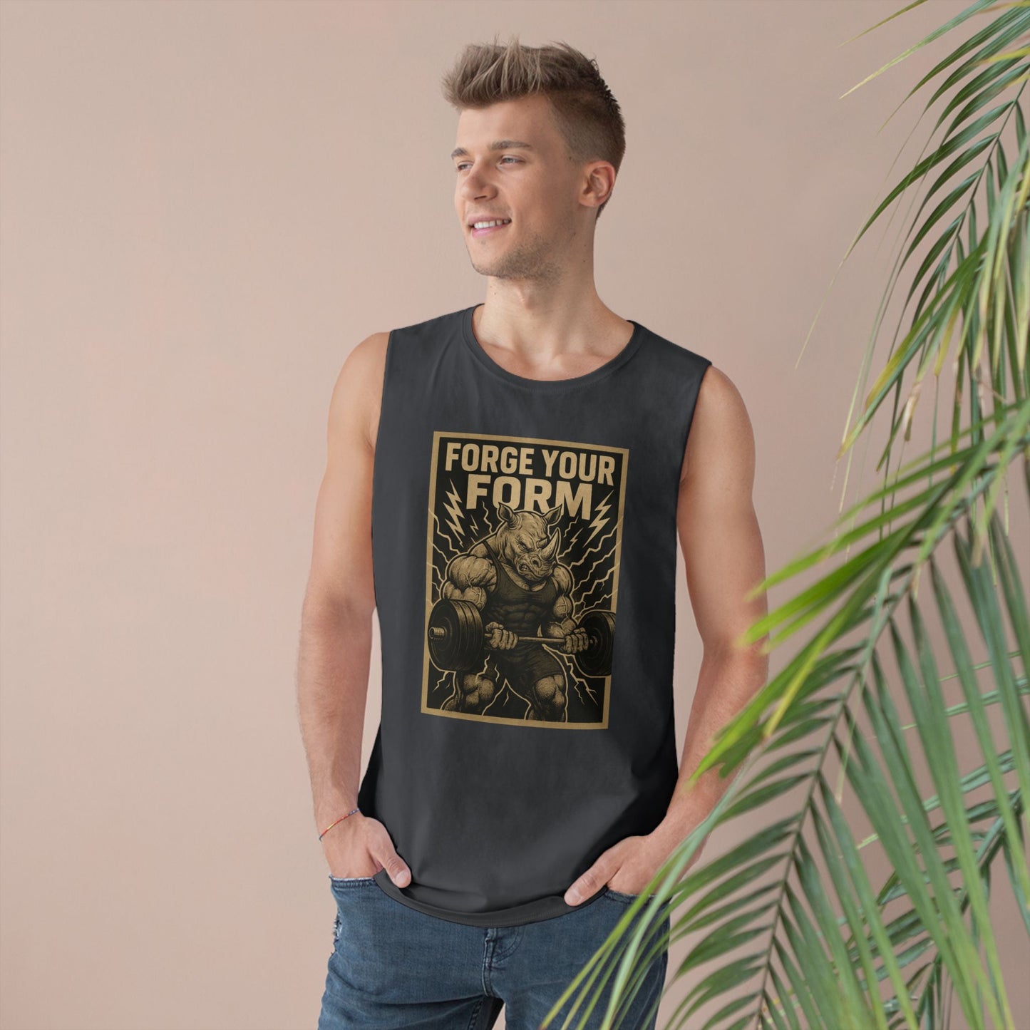 Grit Forge Athletics - "Forge Your Form" Weight Training Tank Top