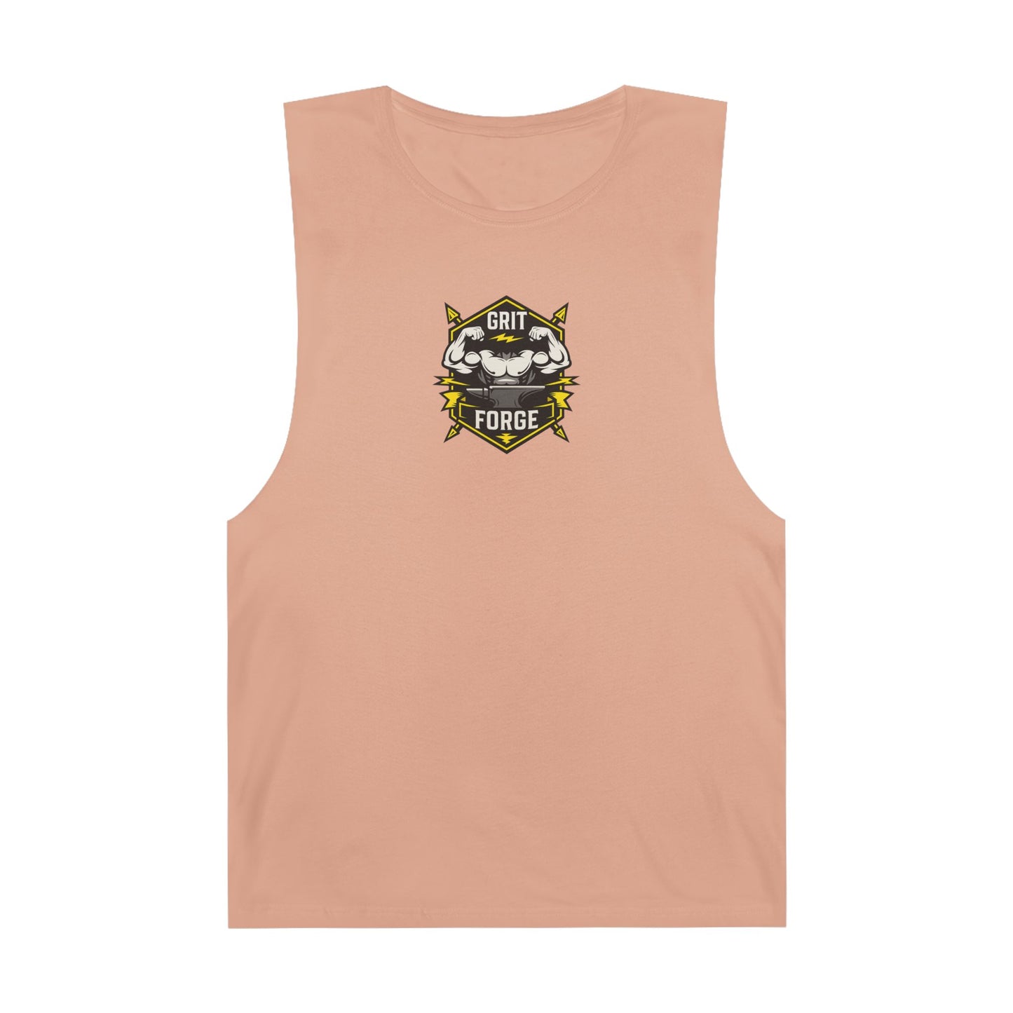 Grit Forge Athletics Tank - "Forge Your Form" Motivational Fitness Tank Top