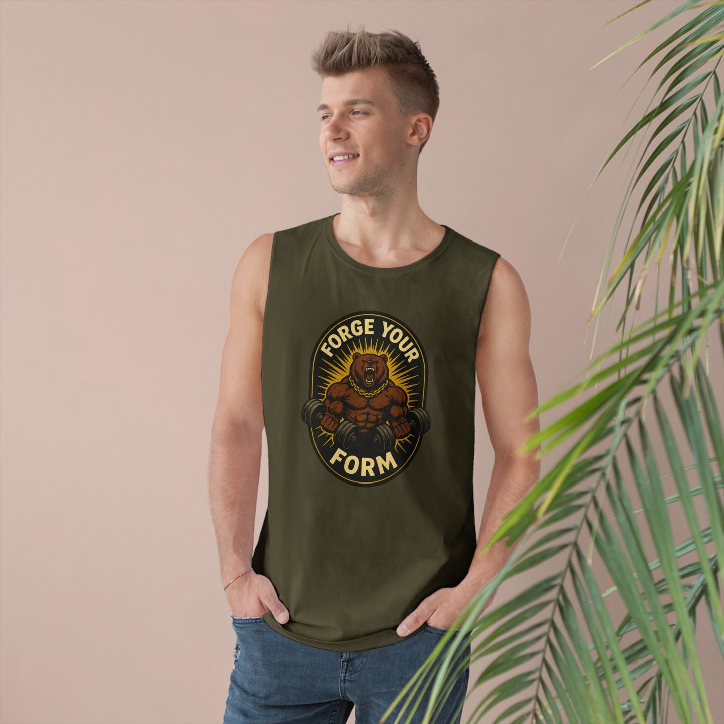 Grit Forge Athletics - "Forge Your Form" Weightlifting Tank Top